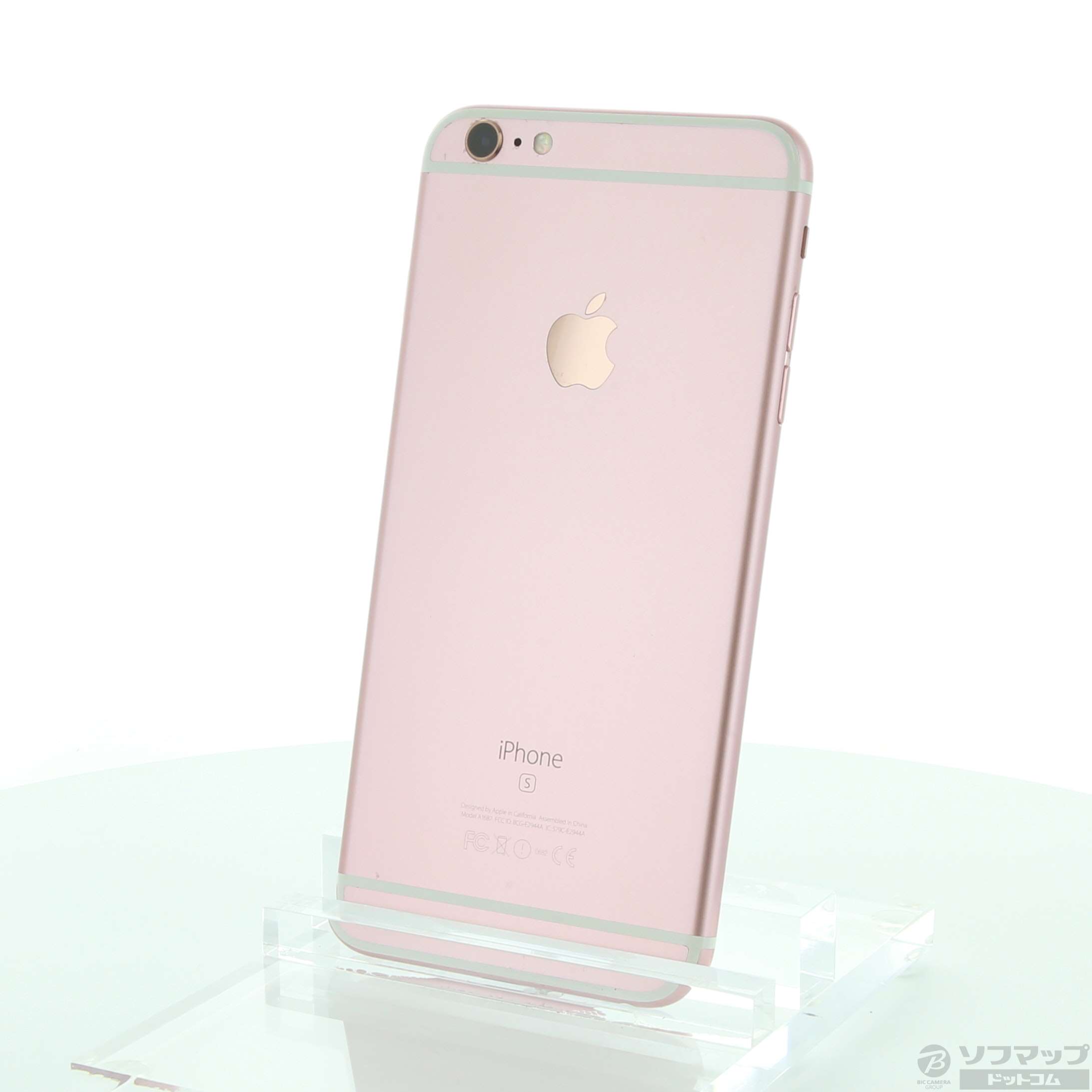 中古】iPhone 6s Plus 128GB ローズゴールド MKUG2J／A SoftBank 
