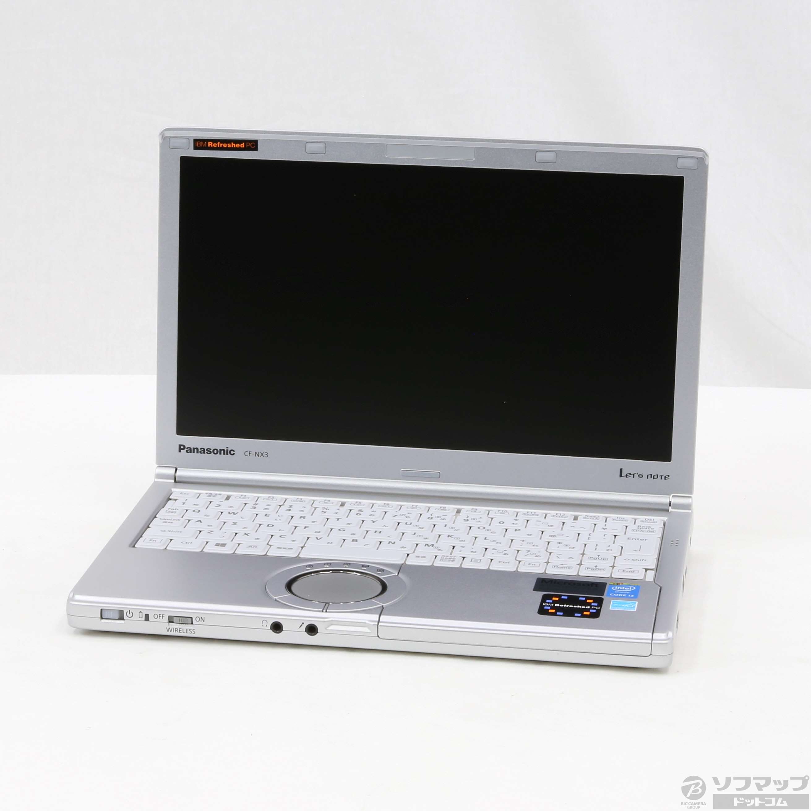 中古】Lets note NX3 CF-NX3RDJCS シルバー 〔IBM Refreshed PC