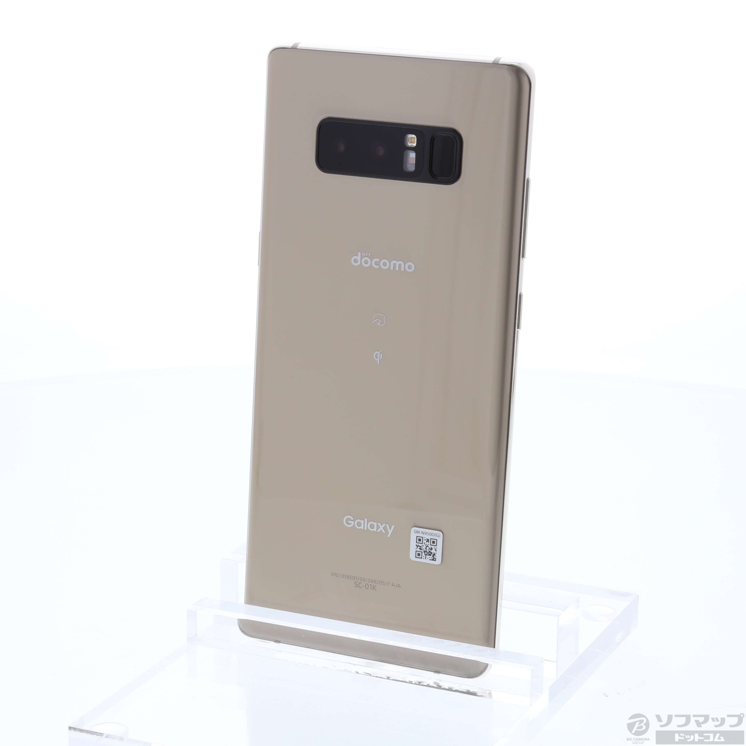 SC-01K Galaxy Note 8 ミッドナイトブラック - スマートフォン本体