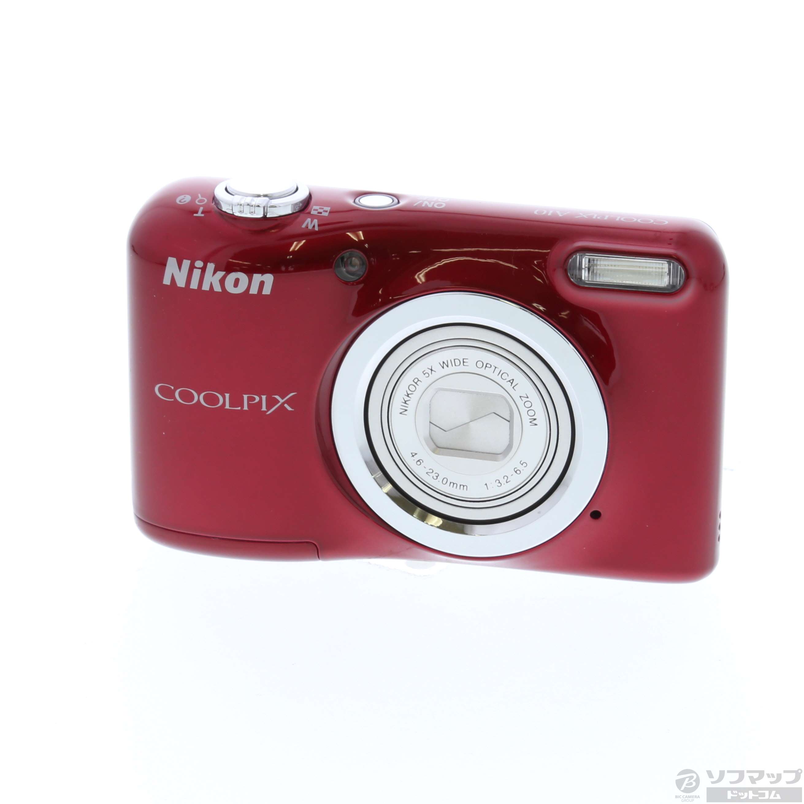 中古】COOLPIX A10 (1614万画素／レッド／SDXC) [2133010053914