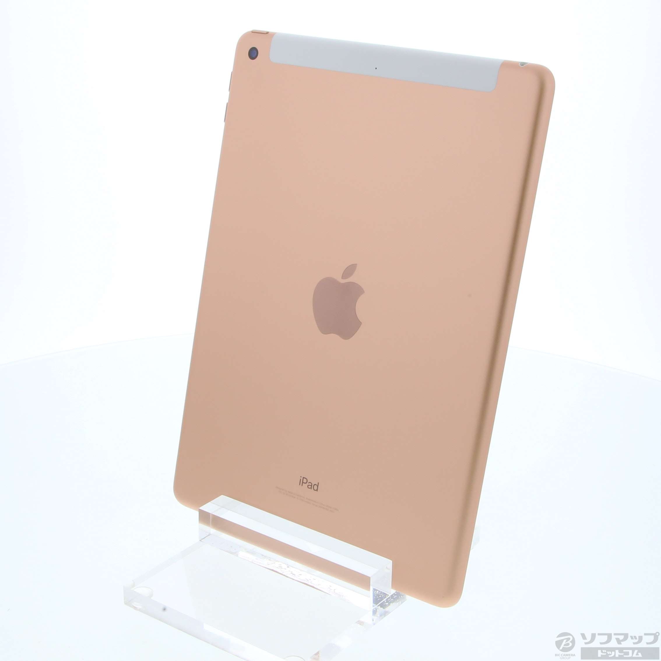 【中古】iPad（第6世代） Wi-Fi + Cellular 32GB ゴールド MRM02J 