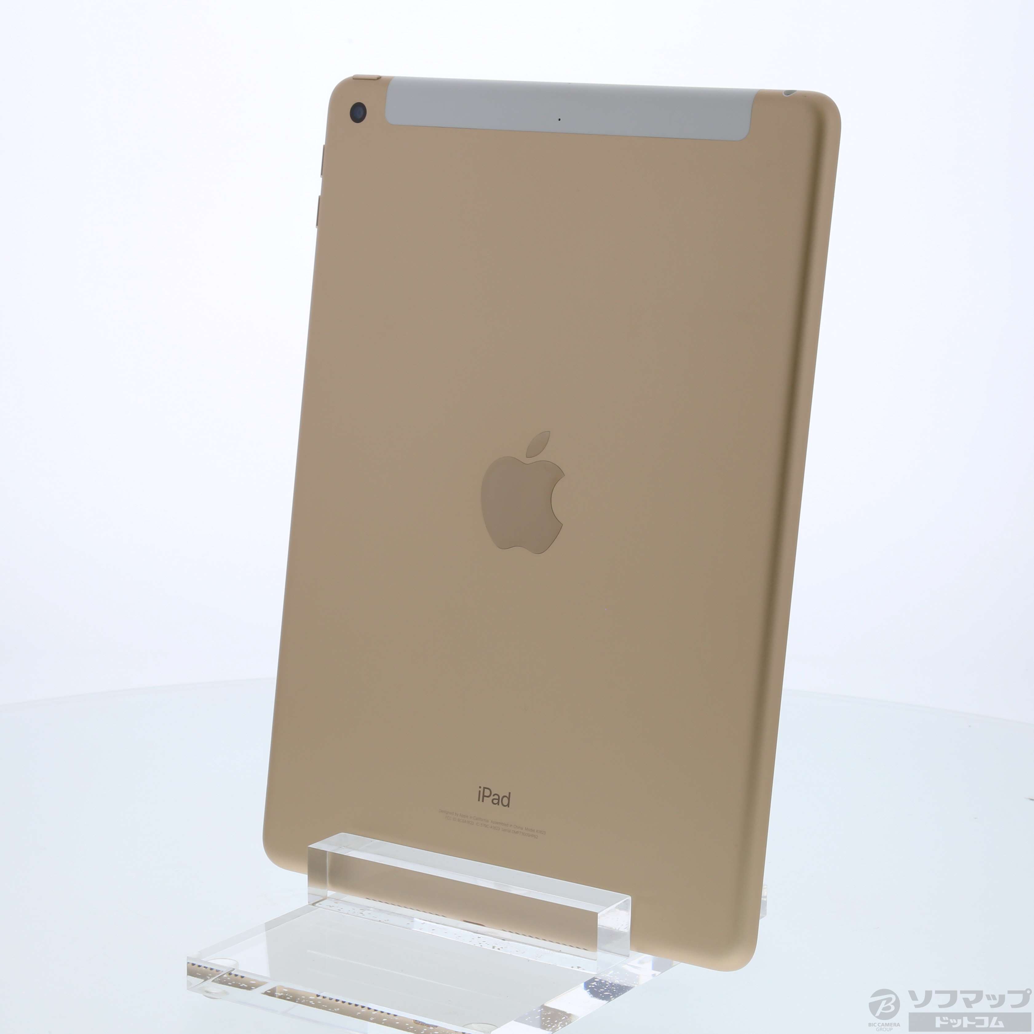 中古】iPad（第5世代） Wi-Fi + Cellular 128GB ゴールド MPG52J／A