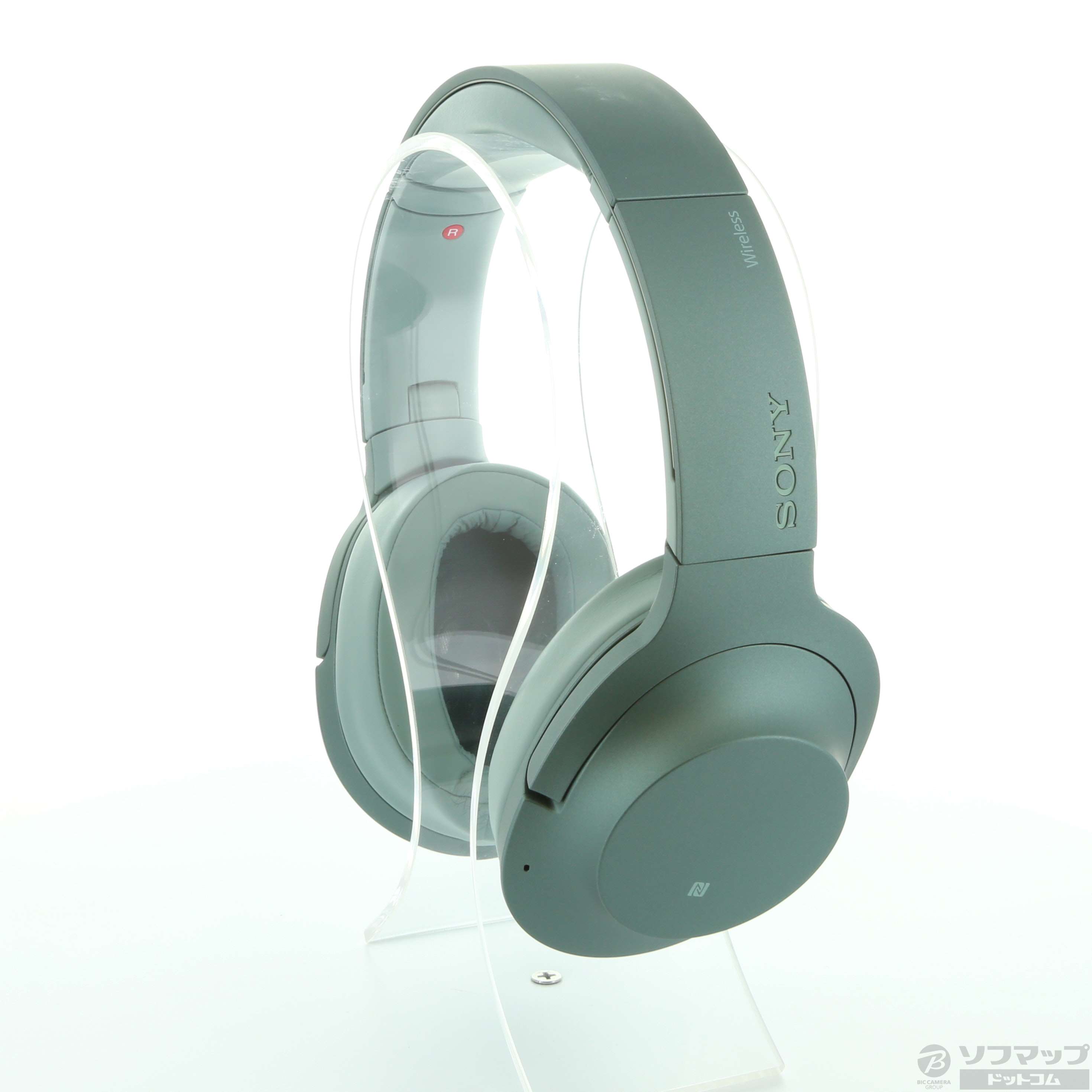 中古】h.ear on 2 Wireless NC WH-H900N(G)ホライズングリーン