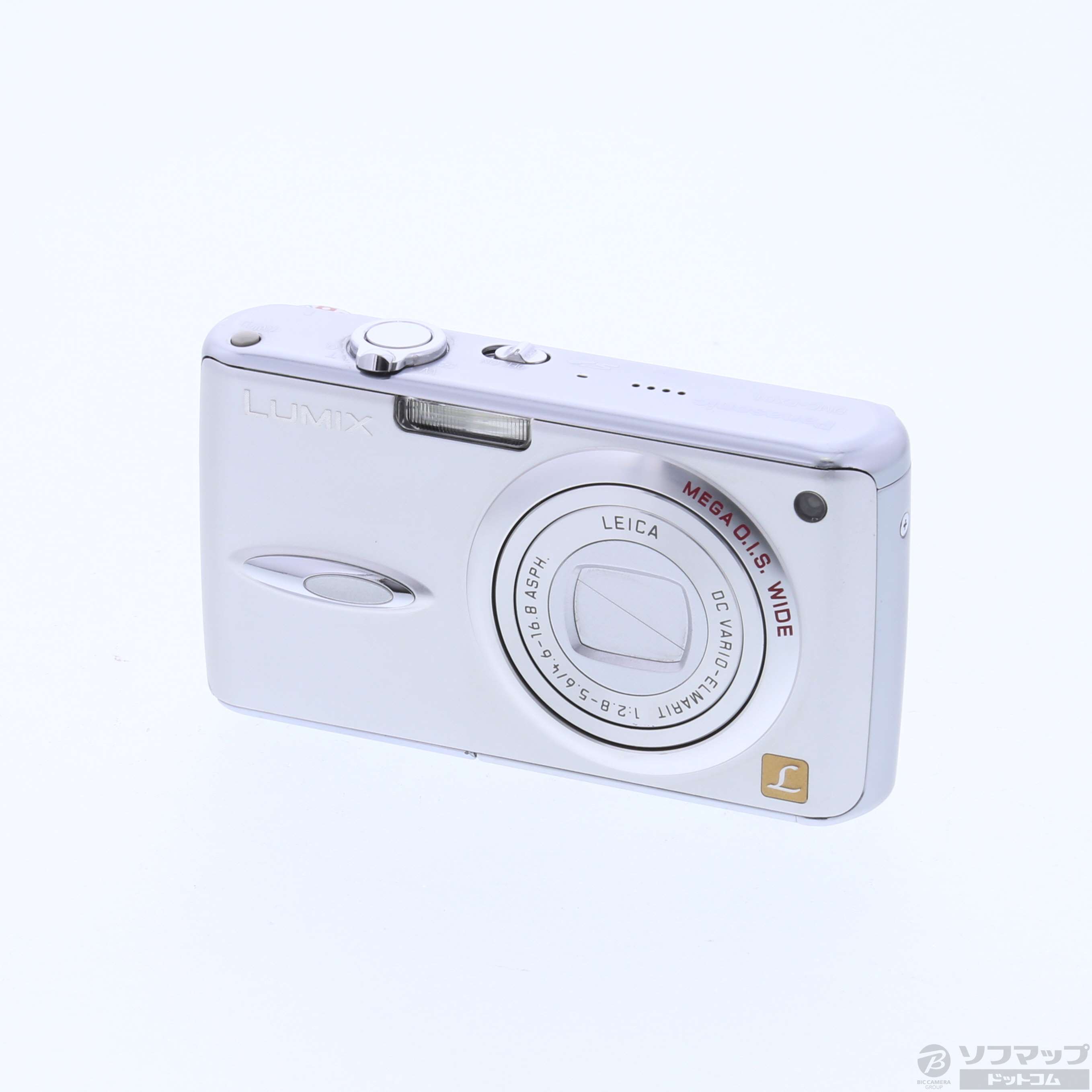 中古】LUMIX DMC-FX01-S (600万画素／3.6倍ズーム／シルキーシルバー