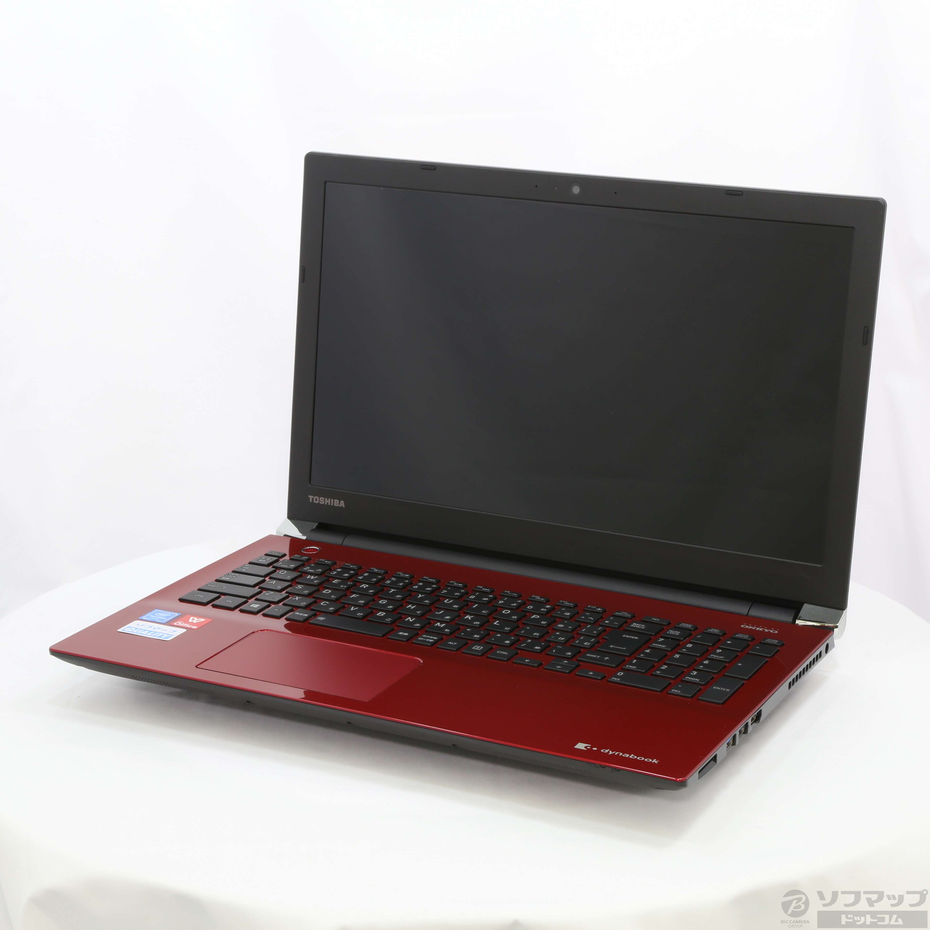 中古】dynabook T45／DR PT45DRP-SJA モデナレッド 〔Windows 10