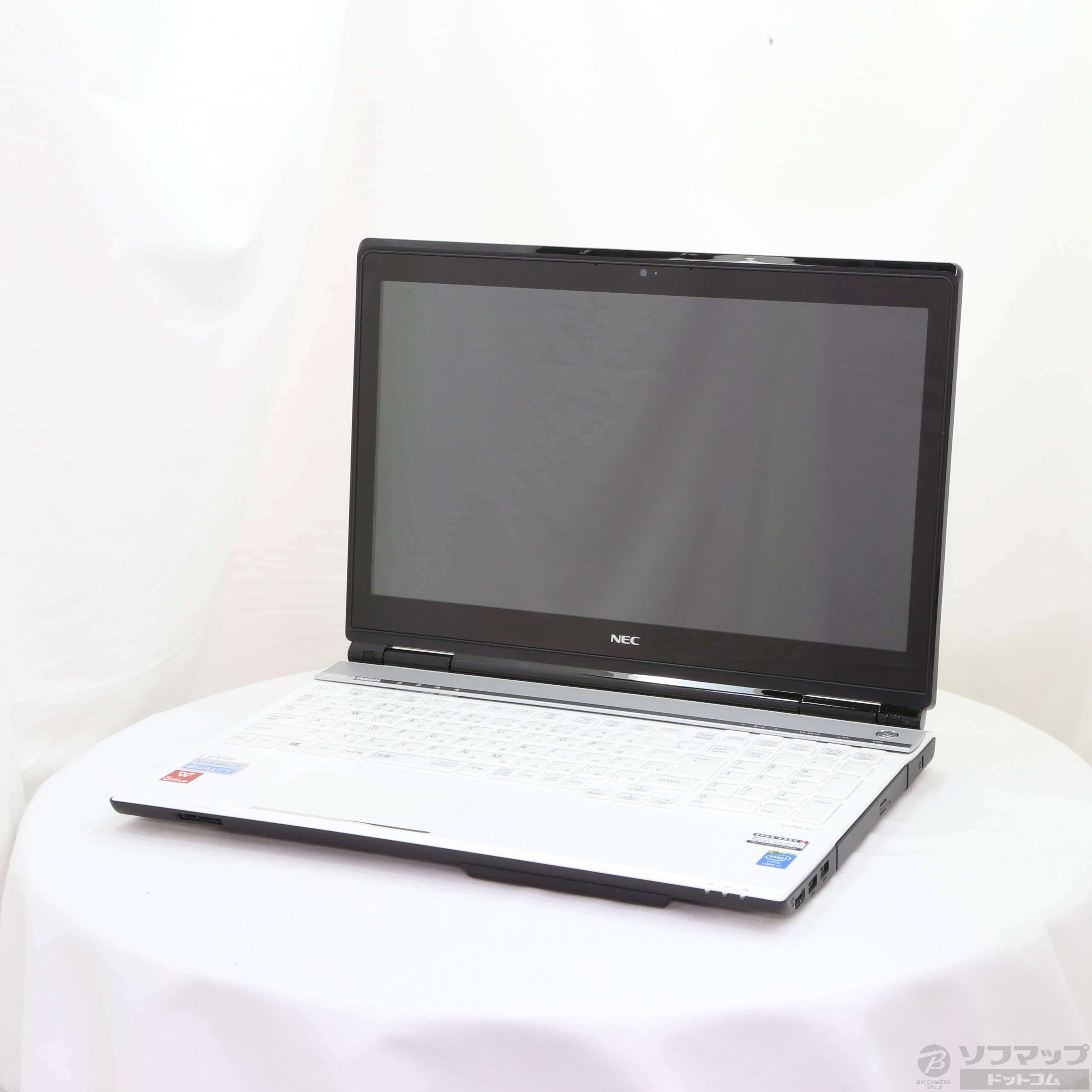 中古】LaVie L LL750／SSW-KS PC-LL750SSW-KS クリスタルホワイト 〔Windows 8〕  [2133017902192] - リコレ！|ビックカメラグループ ソフマップの中古通販サイト