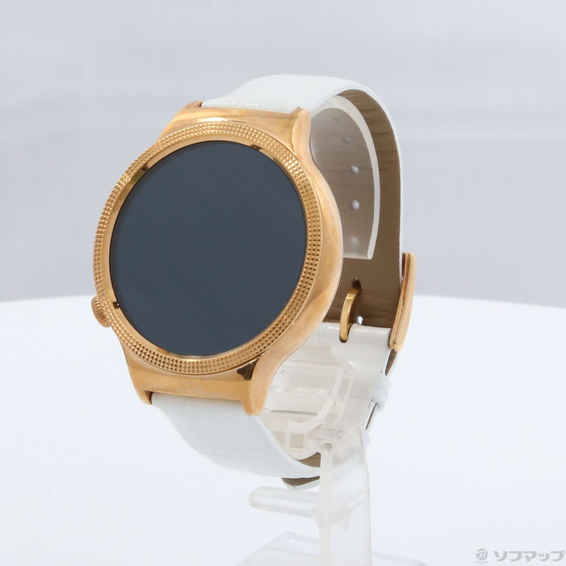 中古】HUAWEI WATCH W1 ELEGANT MERCURY-G101 ローズゴールド (バンド