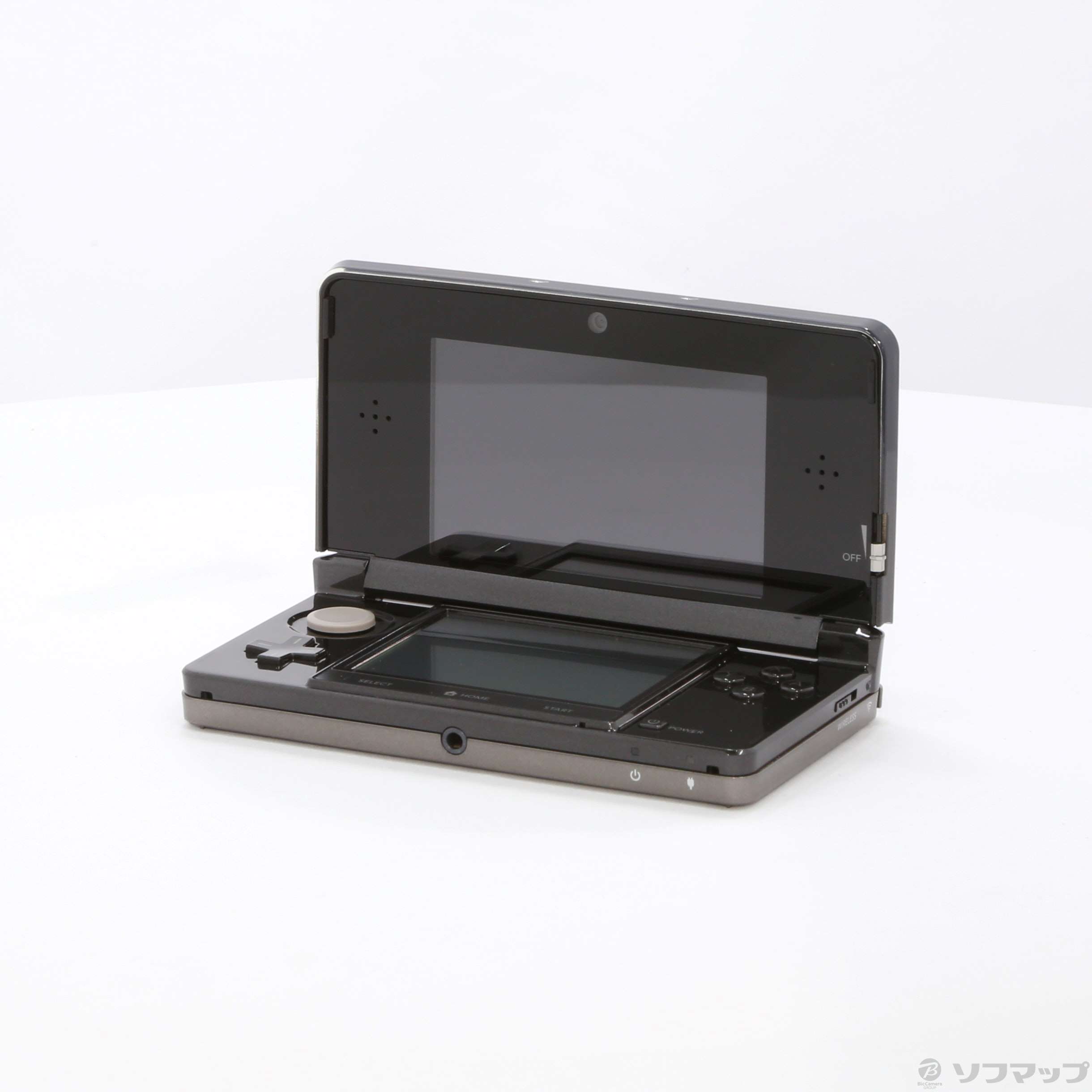 中古】ニンテンドー3DS クリアブラック [2133022158447] - リコレ 