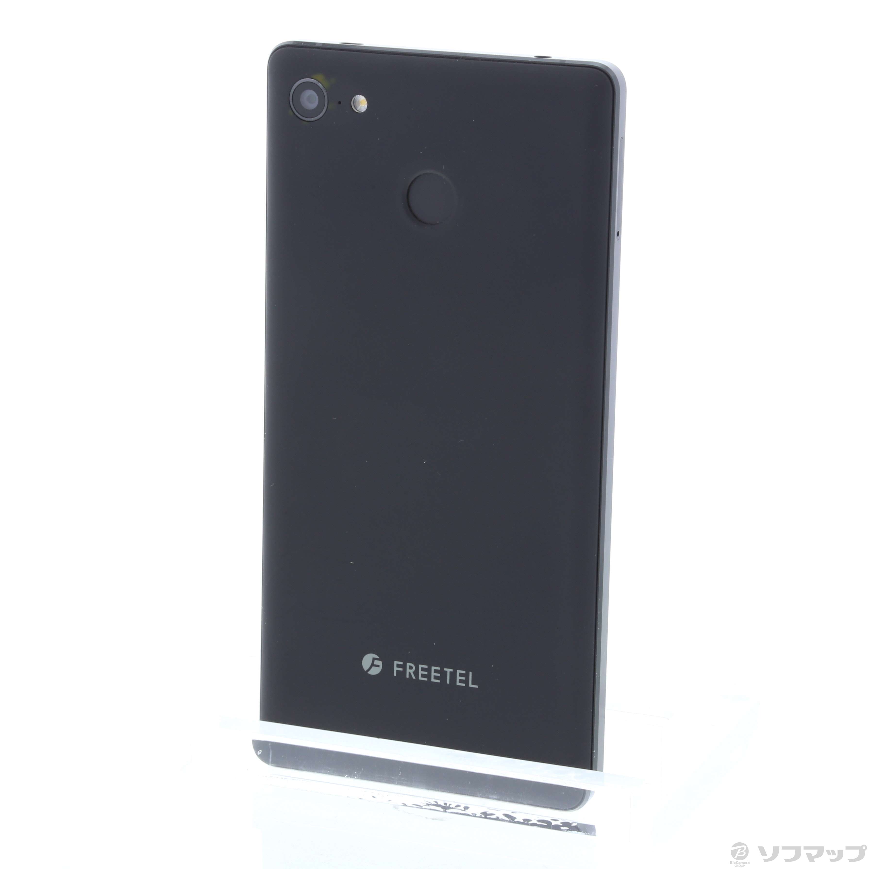 FREETEL RAIJIN 64GB マットブラック FTJ162E-RAIJINBK SIMフリー