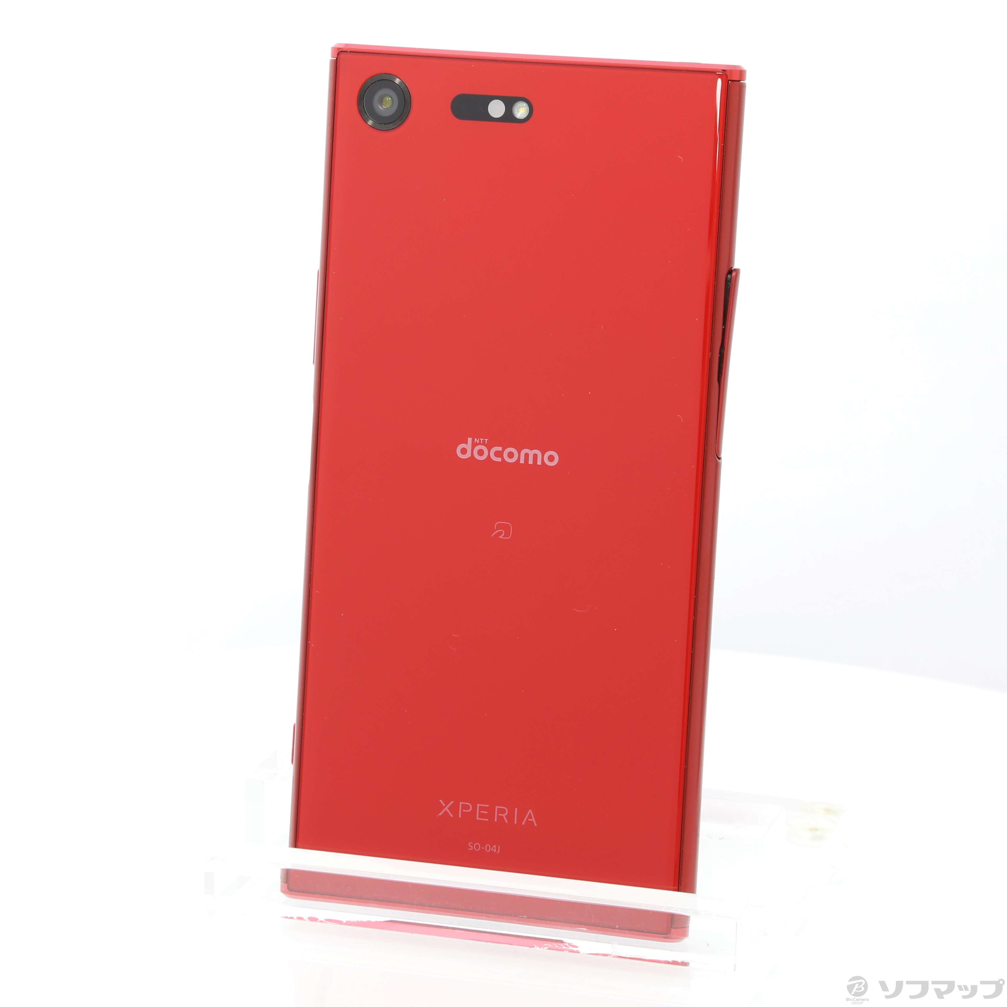 中古】Xperia XZ Premium 64GB ロッソ SO-04J docomoロック解除
