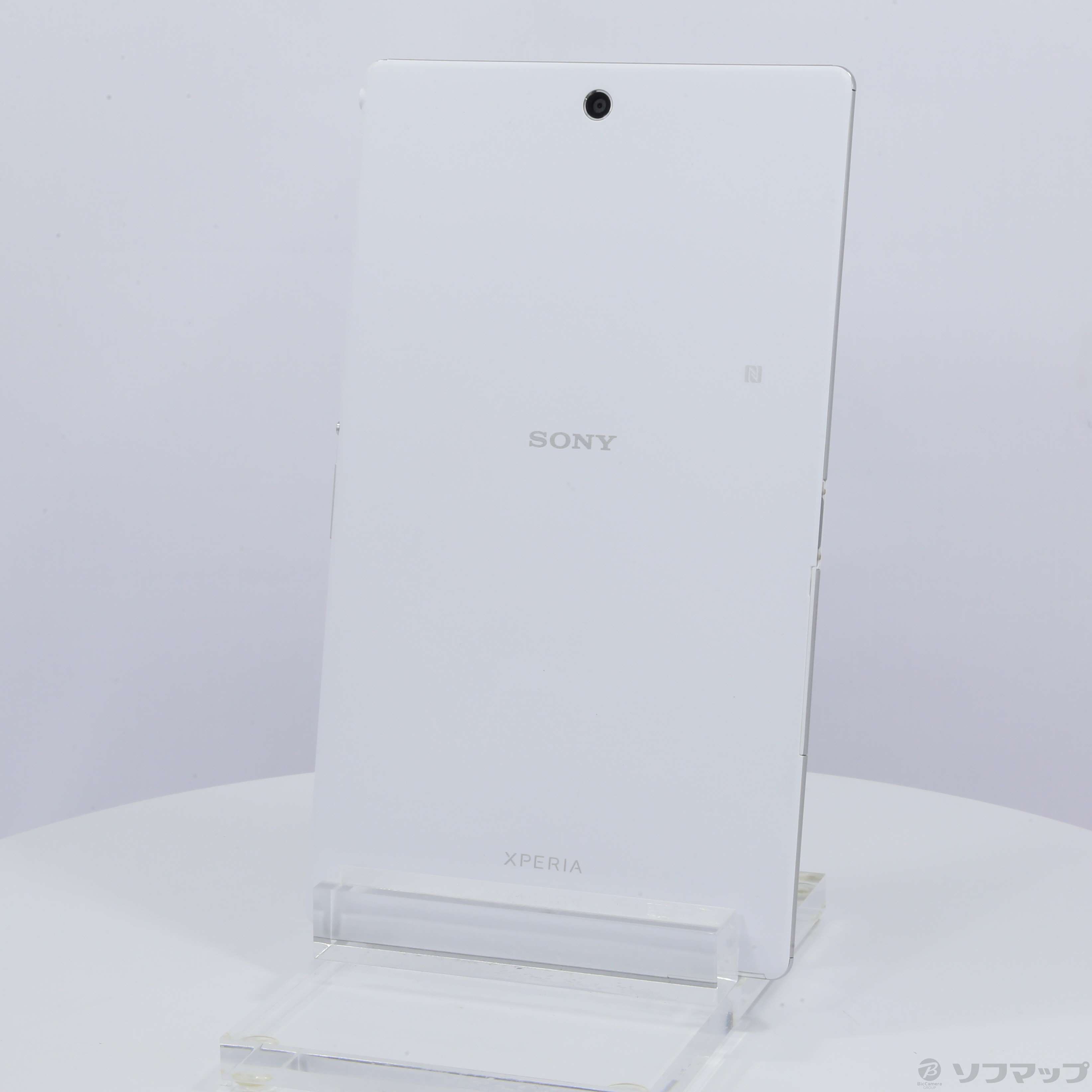 中古】Xperia Z3 Tablet Compact 16GB ホワイト SGP611JP／W Wi-Fi