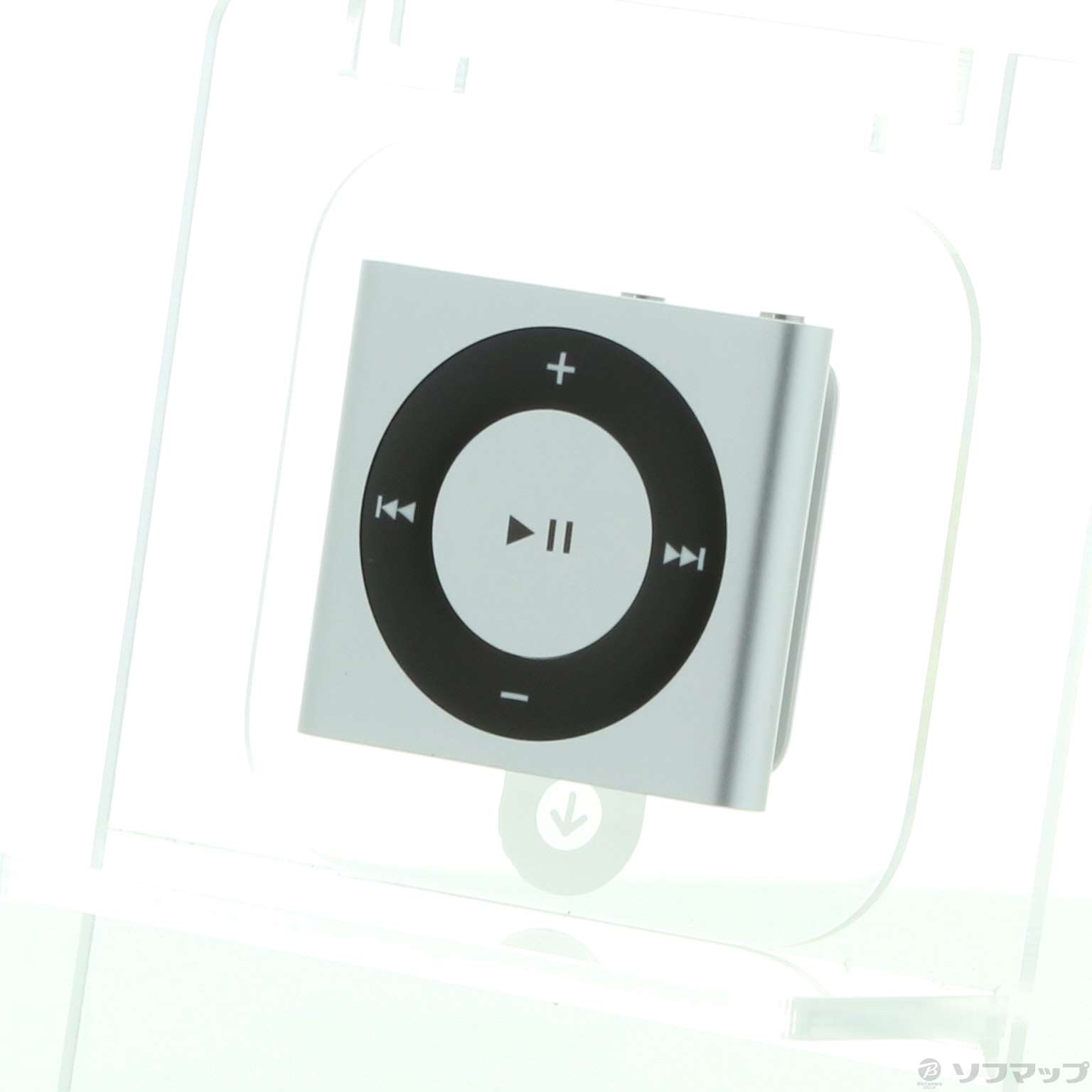 【中古】iPod shuffle第4世代 メモリ2GB シルバー MD778J／A