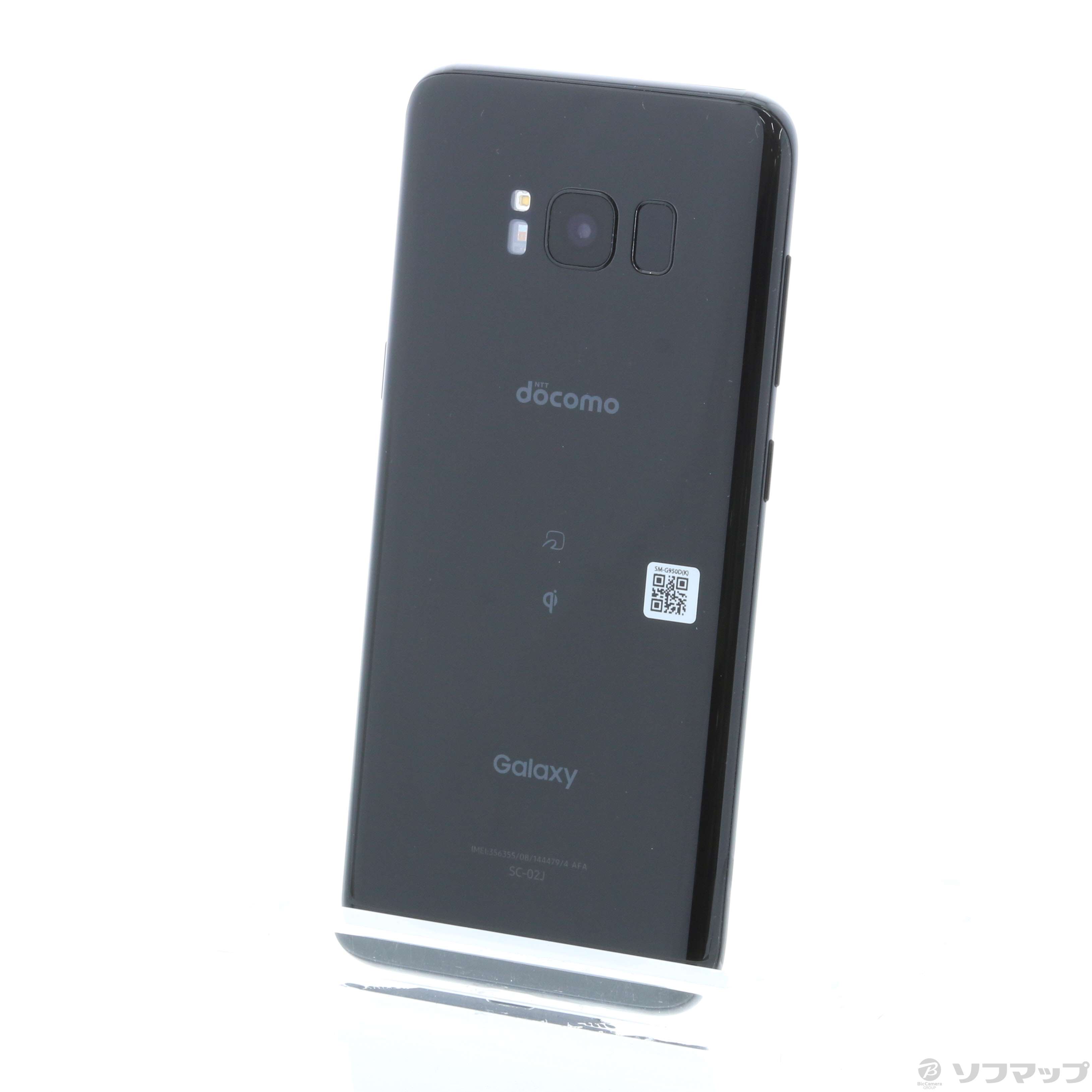 中古】セール対象品 Galaxy S8 64GB ミッドナイトブラック SC-02J docomoロック解除SIMフリー  [2133031116124] - リコレ！|ビックカメラグループ ソフマップの中古通販サイト