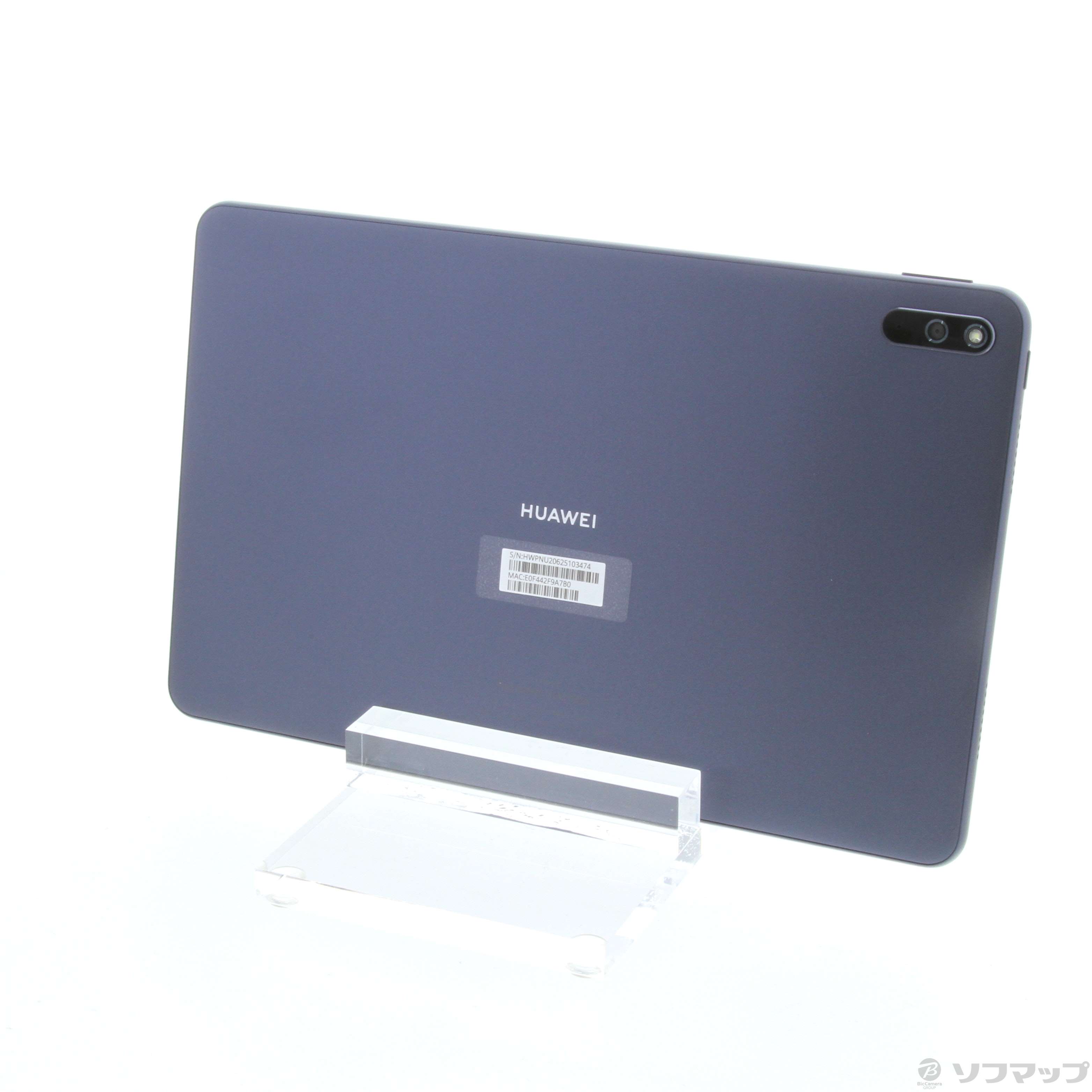 中古】HUAWEI MatePad 32GB ミッドナイトグレー BAH3-W09 Wi-Fi