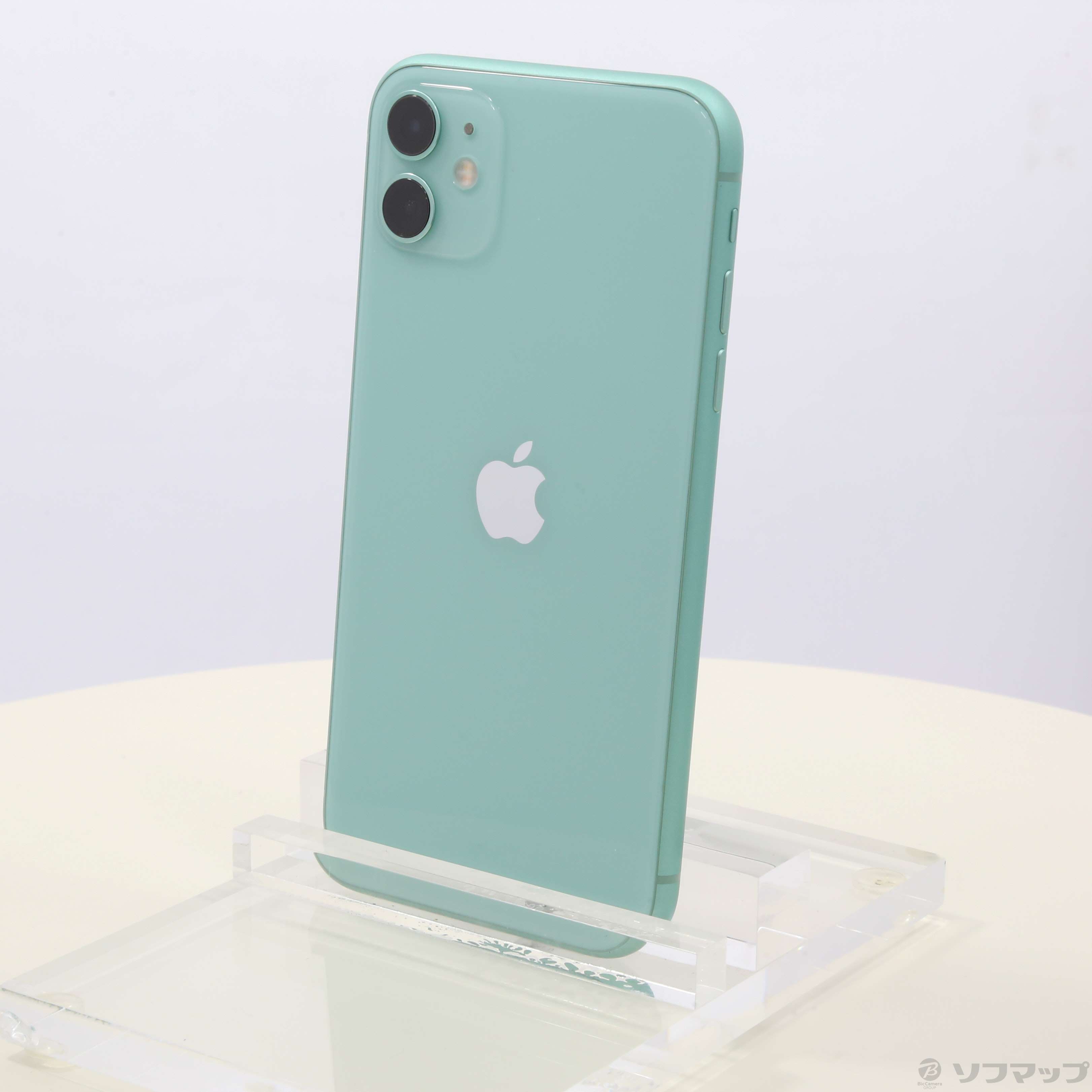 【中古】iPhone11 64GB グリーン MWLY2J／A SIMフリー ...