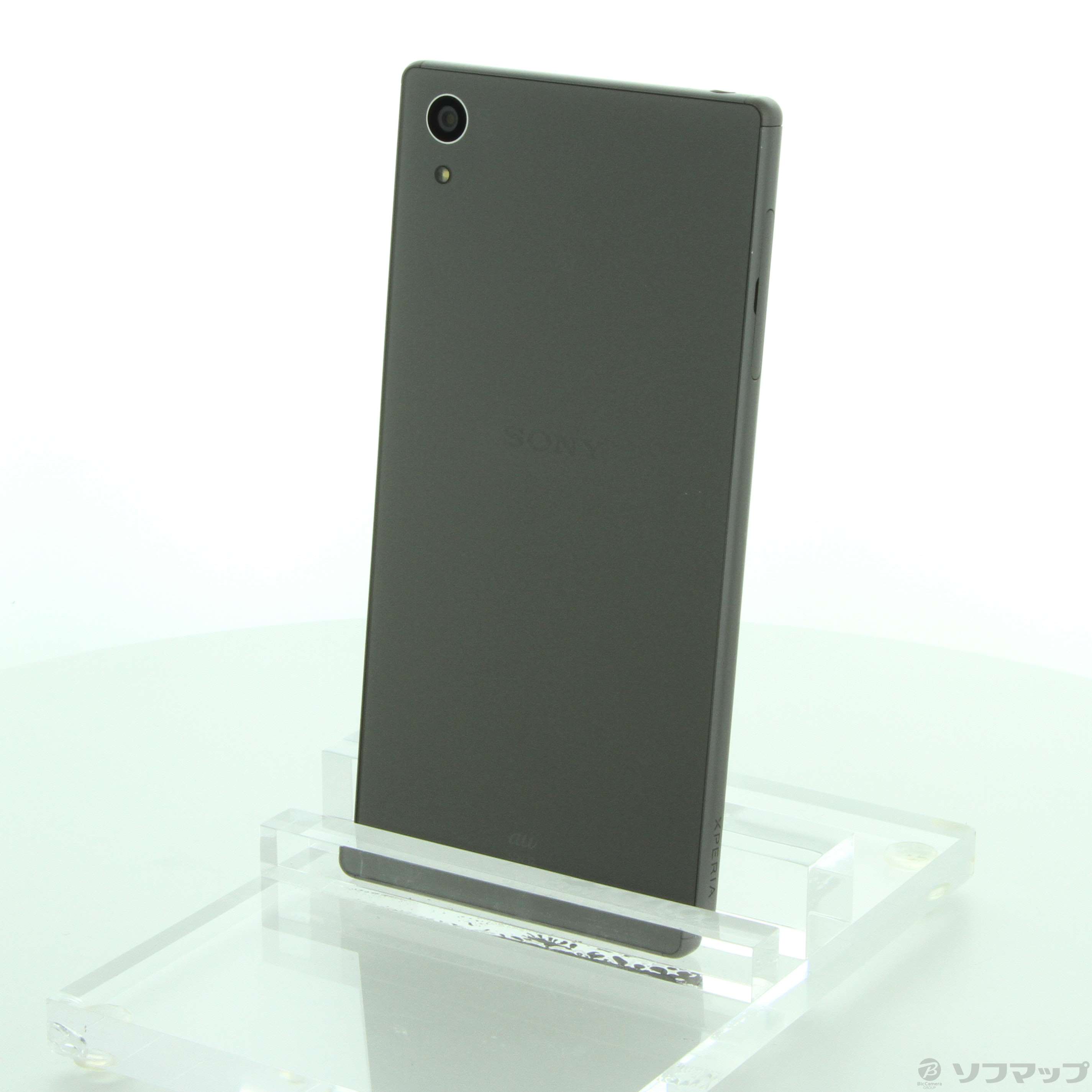 中古】Xperia Z5 32GB グラファイトブラック SOV32 auロック解除SIM