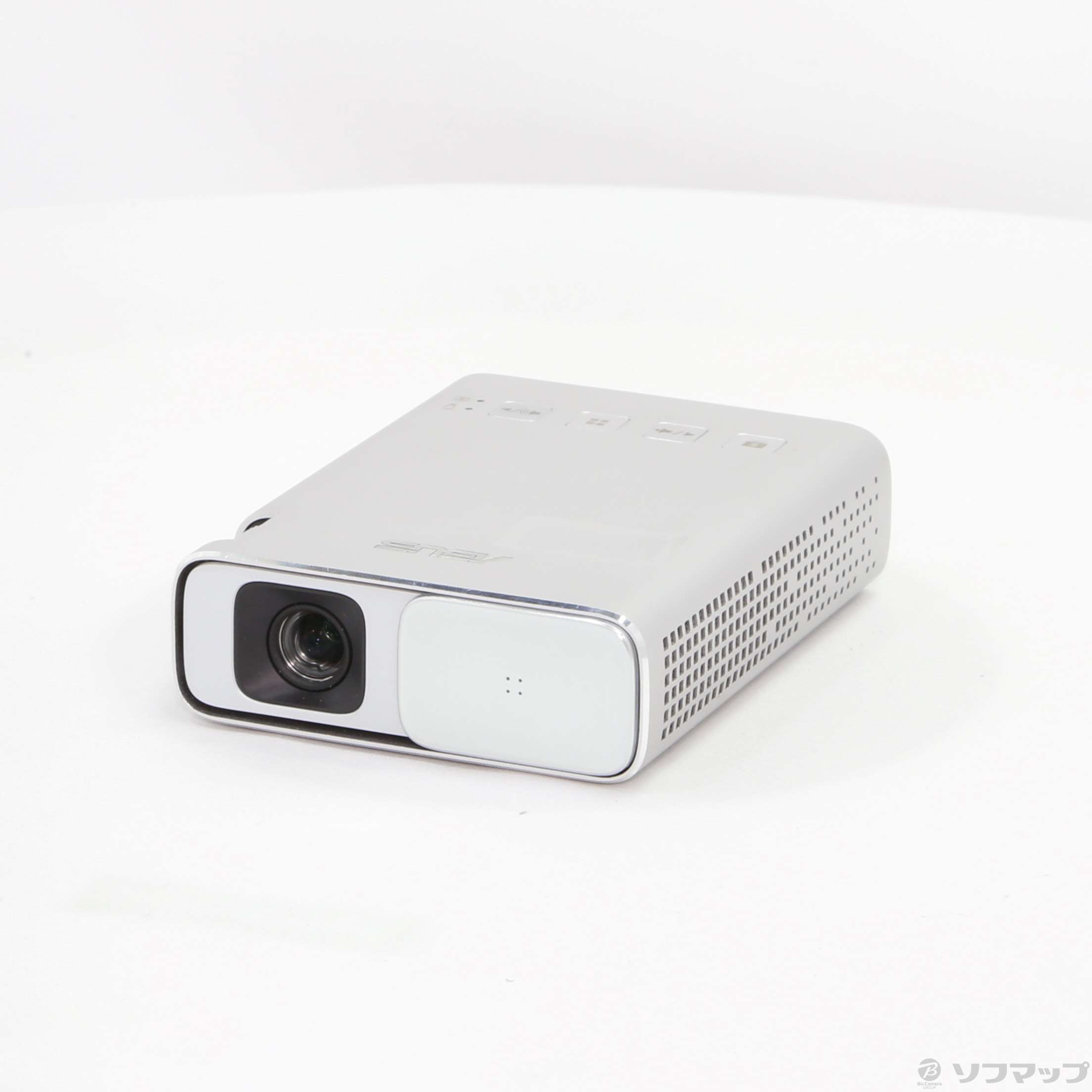 【中古】ASUS（エイスース） モバイルプロジェクター ZenBeam E1-J E1-J 中古】〔中古品〕 ZenBeam E1-J シルバー [2133036648088] - リコレ