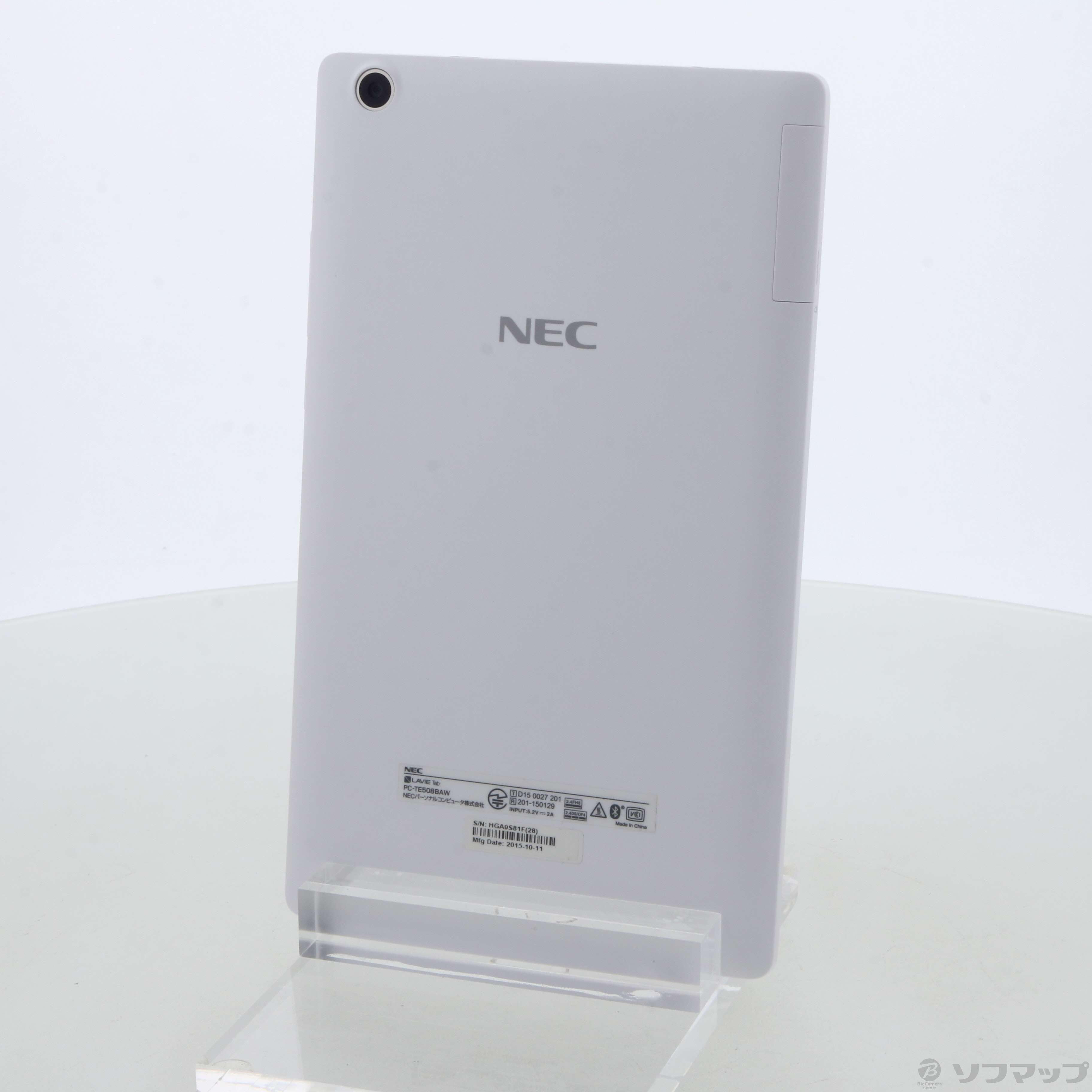 NEC LAVIE Tab PC-TE508BAW