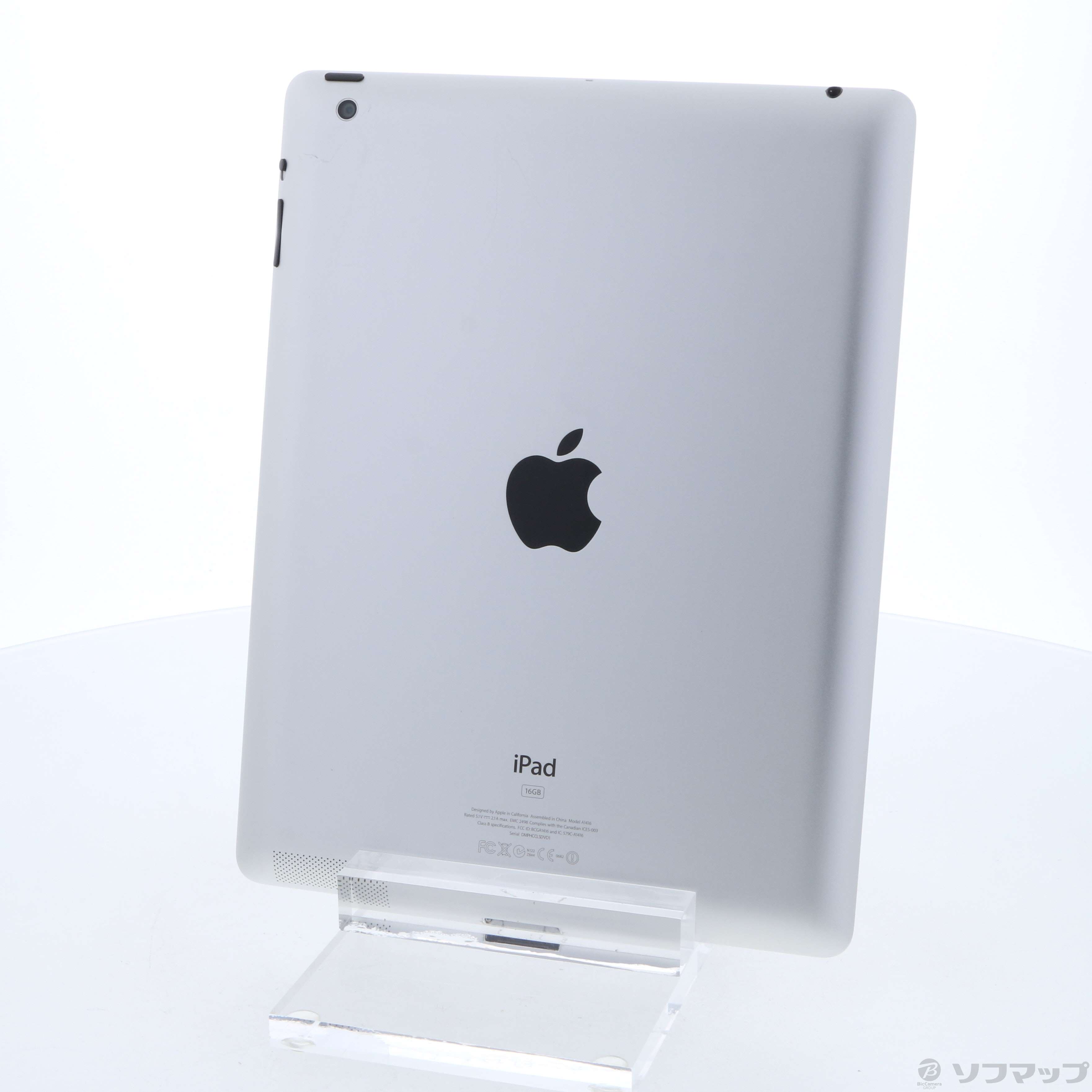 中古】iPad 第3世代 16GB ホワイト MD328J／A Wi-Fi [2133037728840 ...