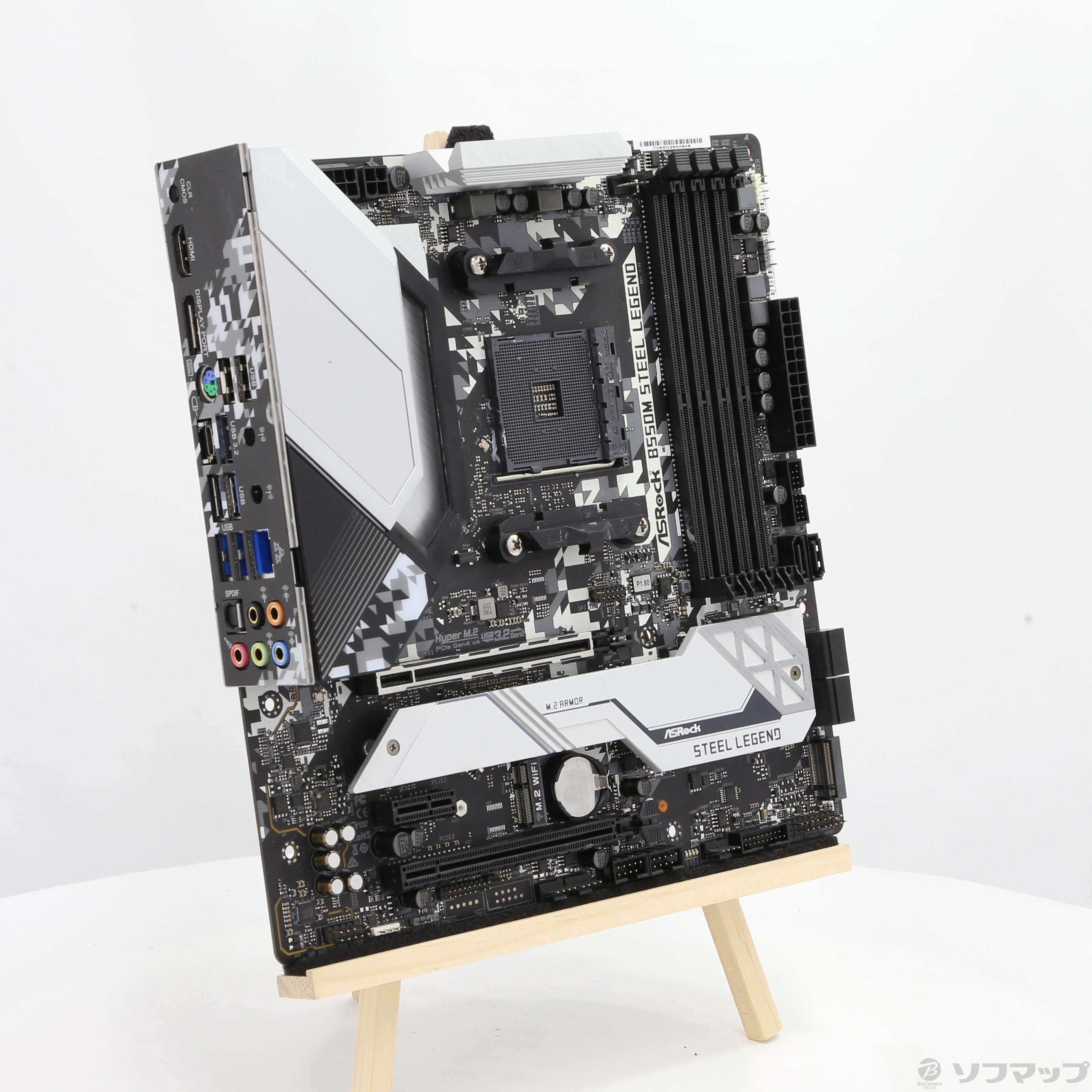 新品 未使用 未開封 ASRock B550m Steel LegendPC/タブレット - PCパーツ