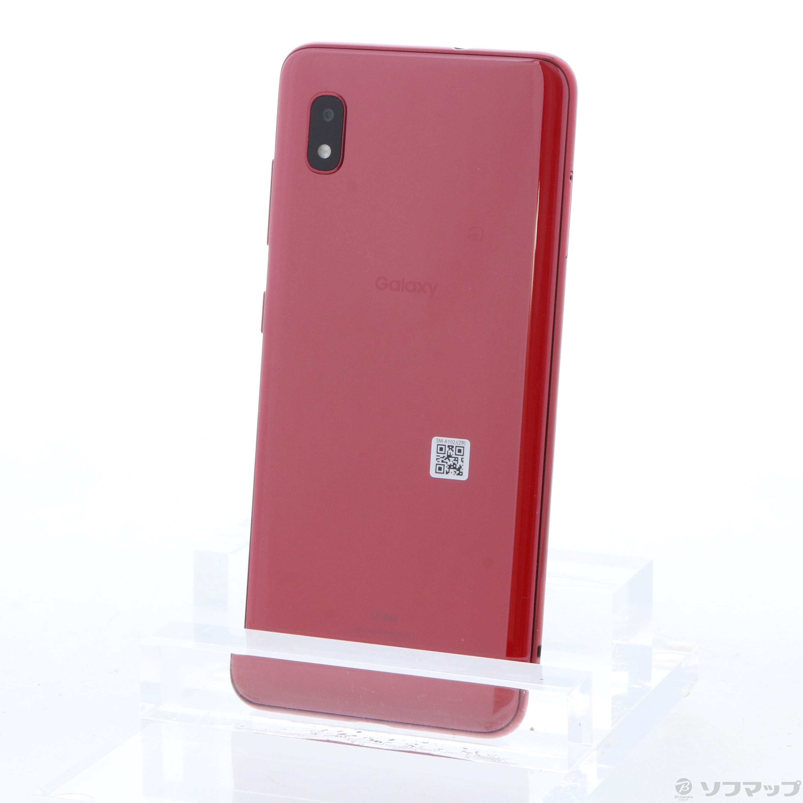 Galaxy A20 レッド 0 GB UQ SIMフリー SC-02M mobile（モバイル）公式