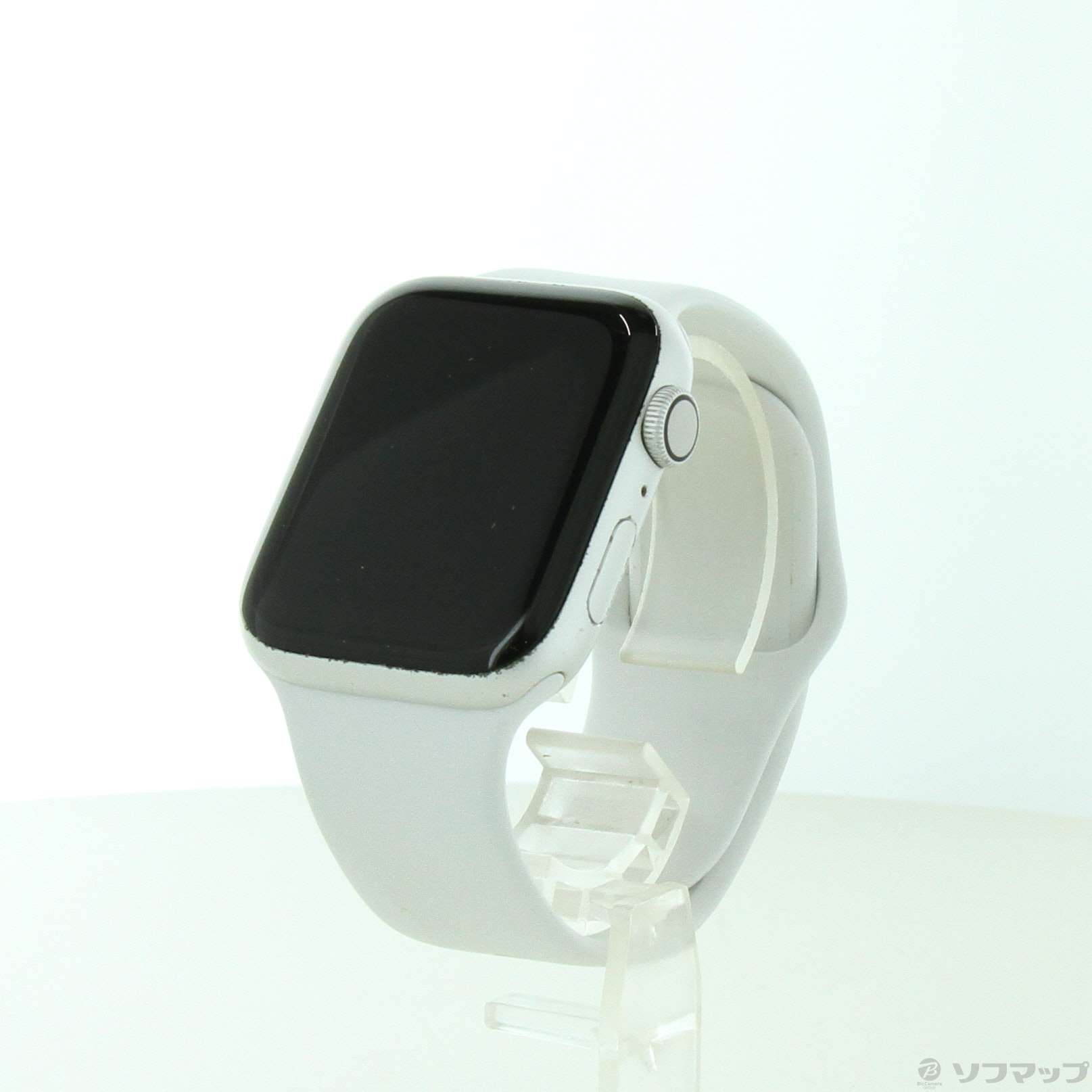 Apple Watch Series 4 GPS 44mm シルバーアルミニウムケース ホワイトスポーツバンド