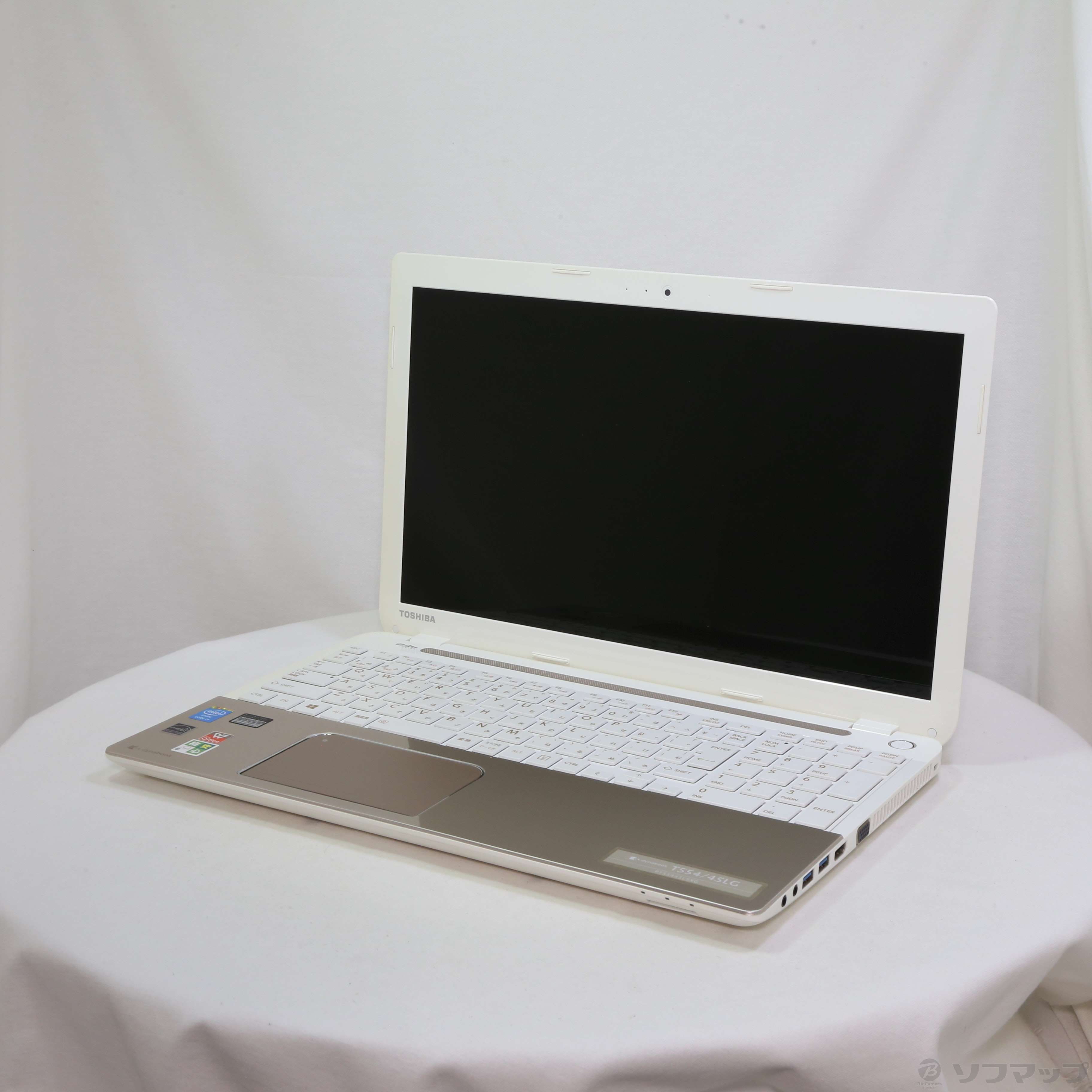 中古】格安安心パソコン dynabook T554／45LG PT55445LSXG ライト