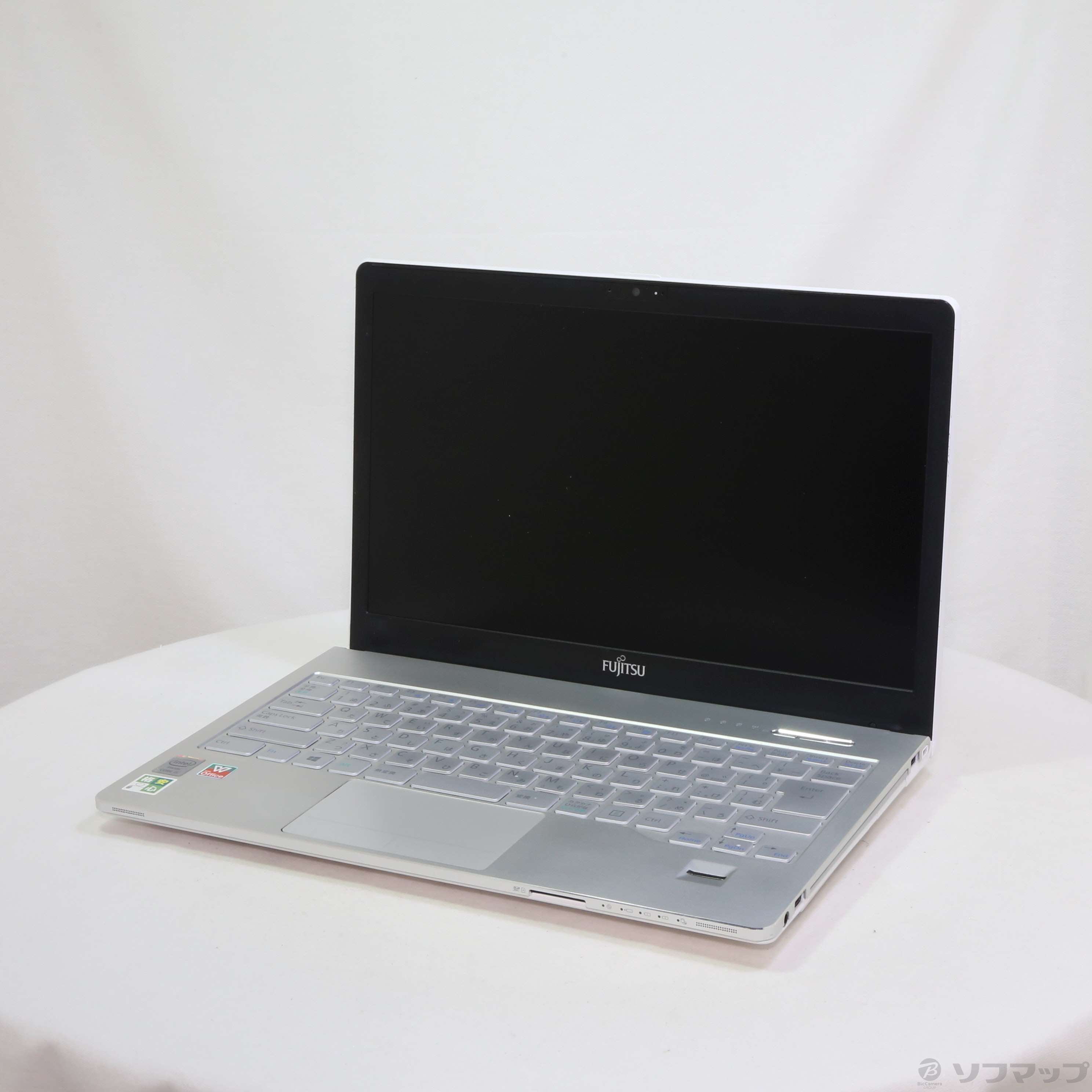 セール対象品 格安安心パソコン LIFEBOOK SH75／M FMVS75MWP アーバンホワイト ※バッテリー完全消耗