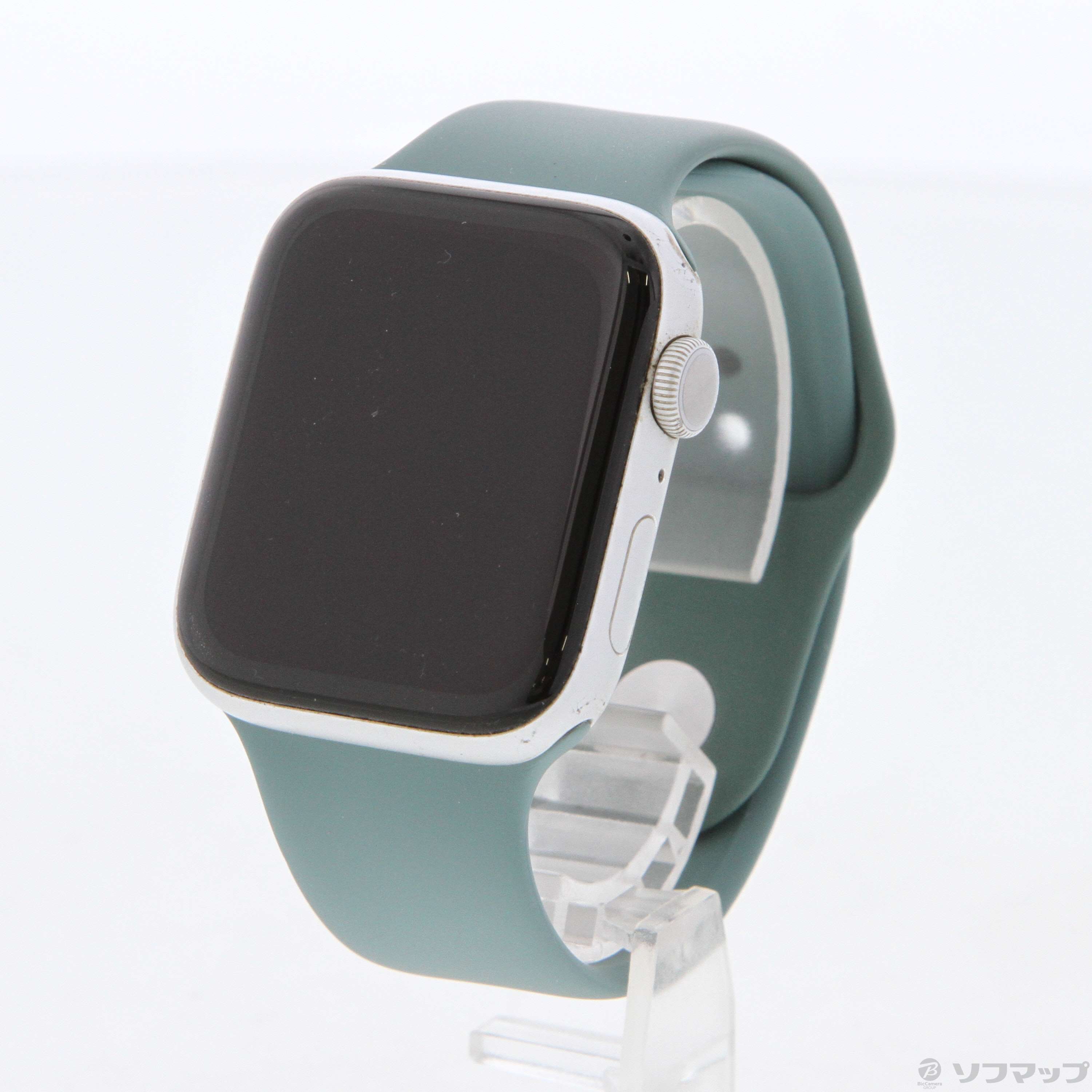 【中古】Apple Watch Series 5 GPS 44mm シルバーアルミニウム 