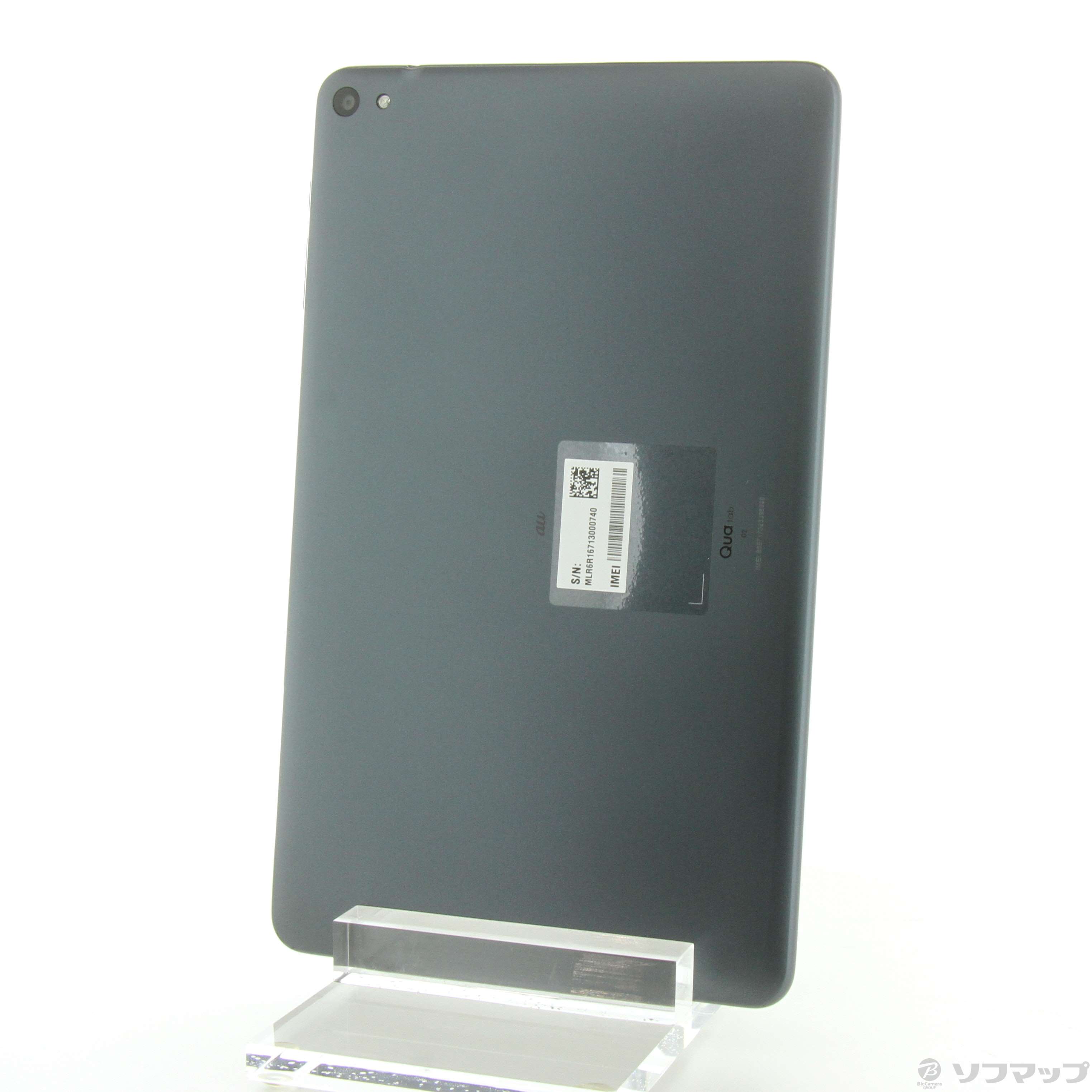 HUAWEI HWT31 Qua tab 02 黒 [Charcoal Black] au 新品 未使用品