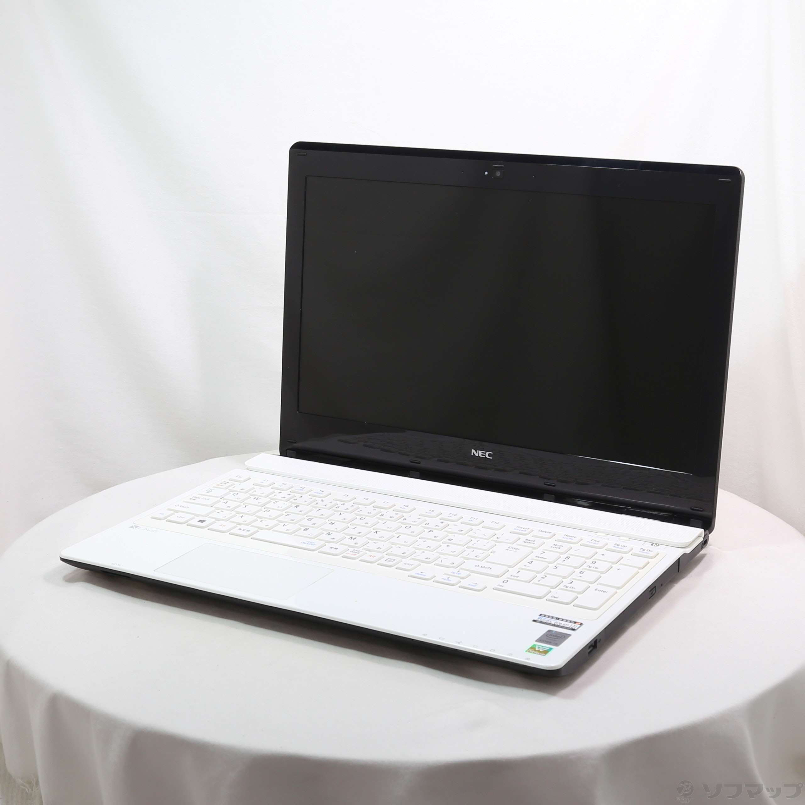 中古】セール対象品 LAVIE Note Standard PC-NS550BAW-Y クリスタル