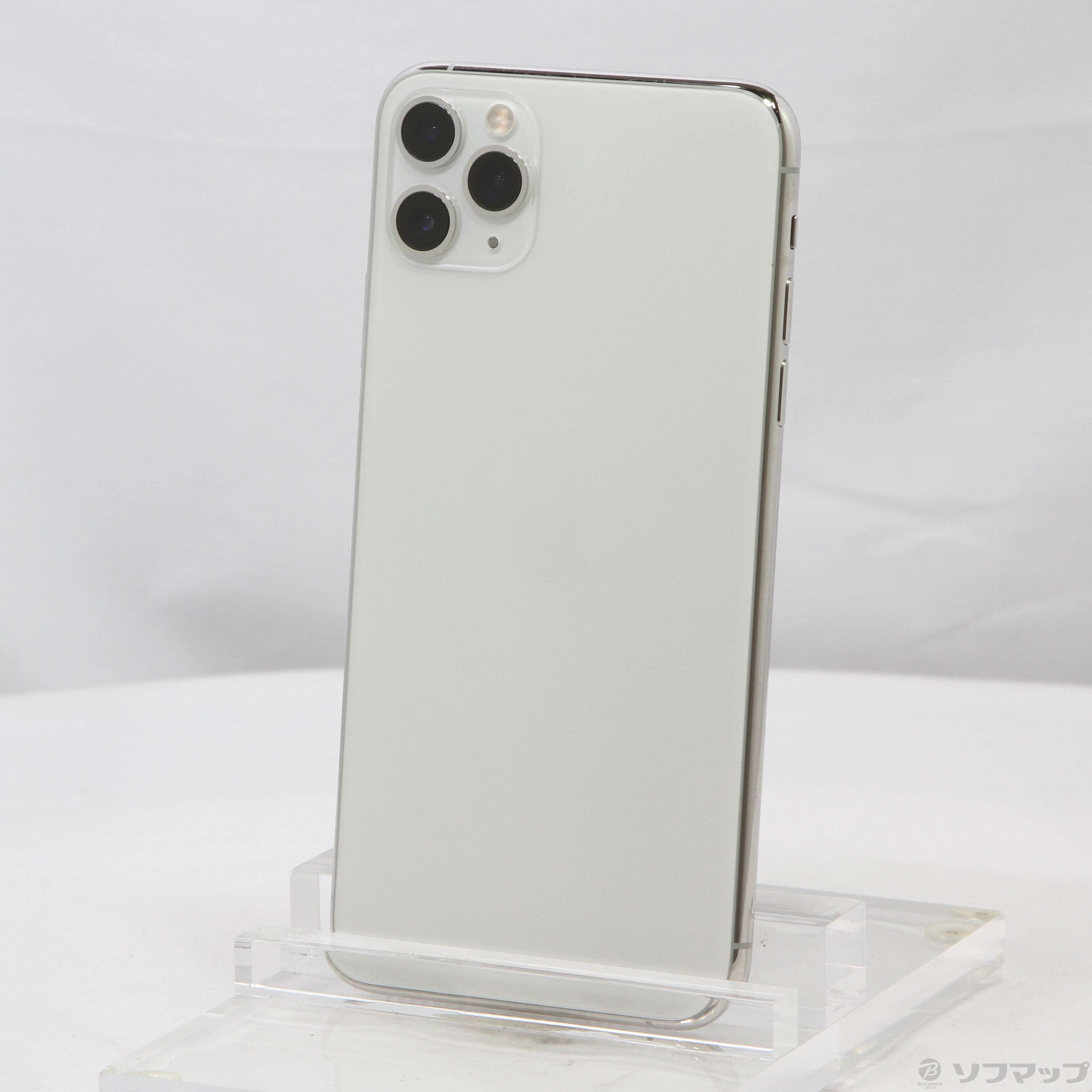 中古】iPhone11 Pro Max 64GB シルバー MWHF2J／A SIMフリー