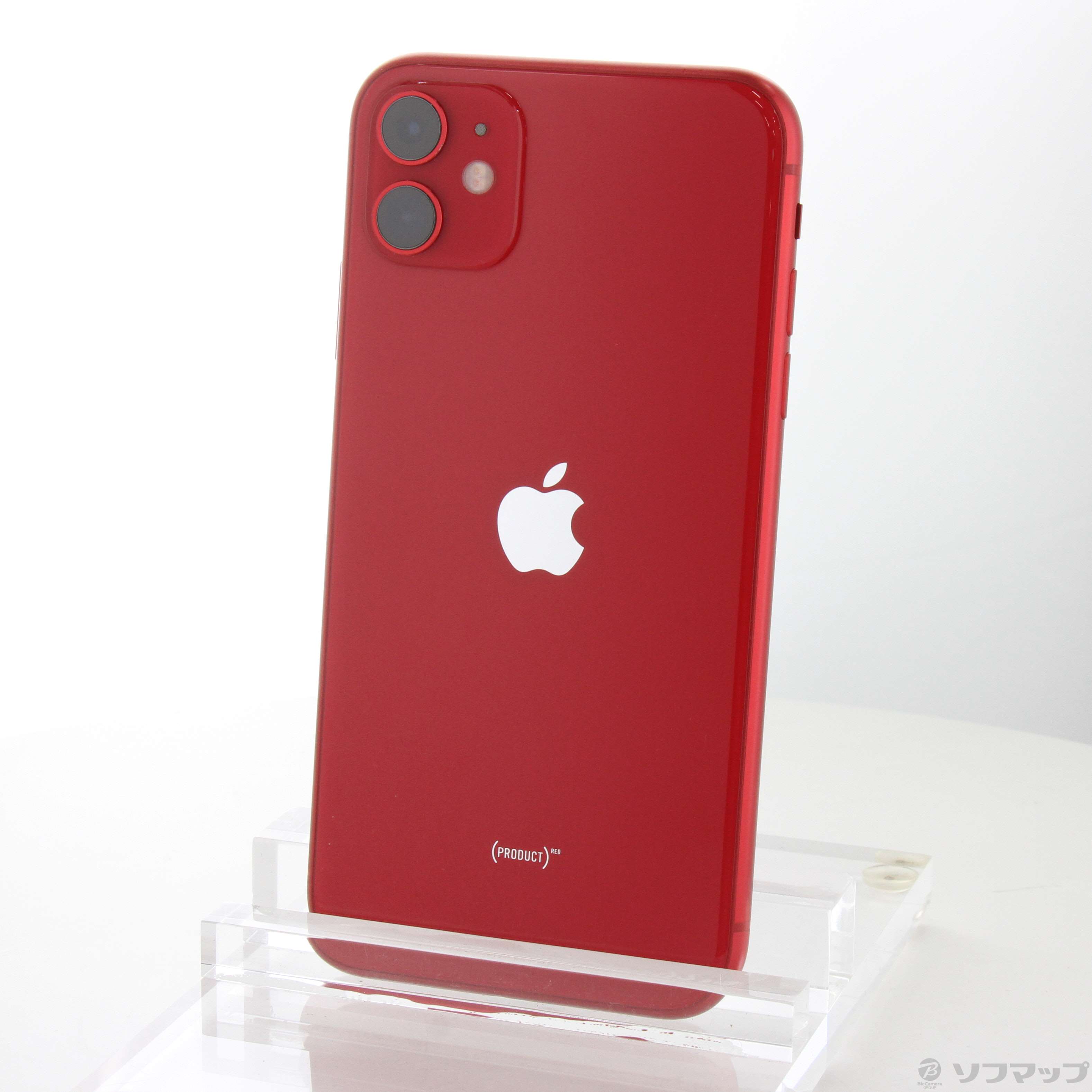 iPhone 11 (PRODUCT)RED 256 GB SIMフリー 美品-