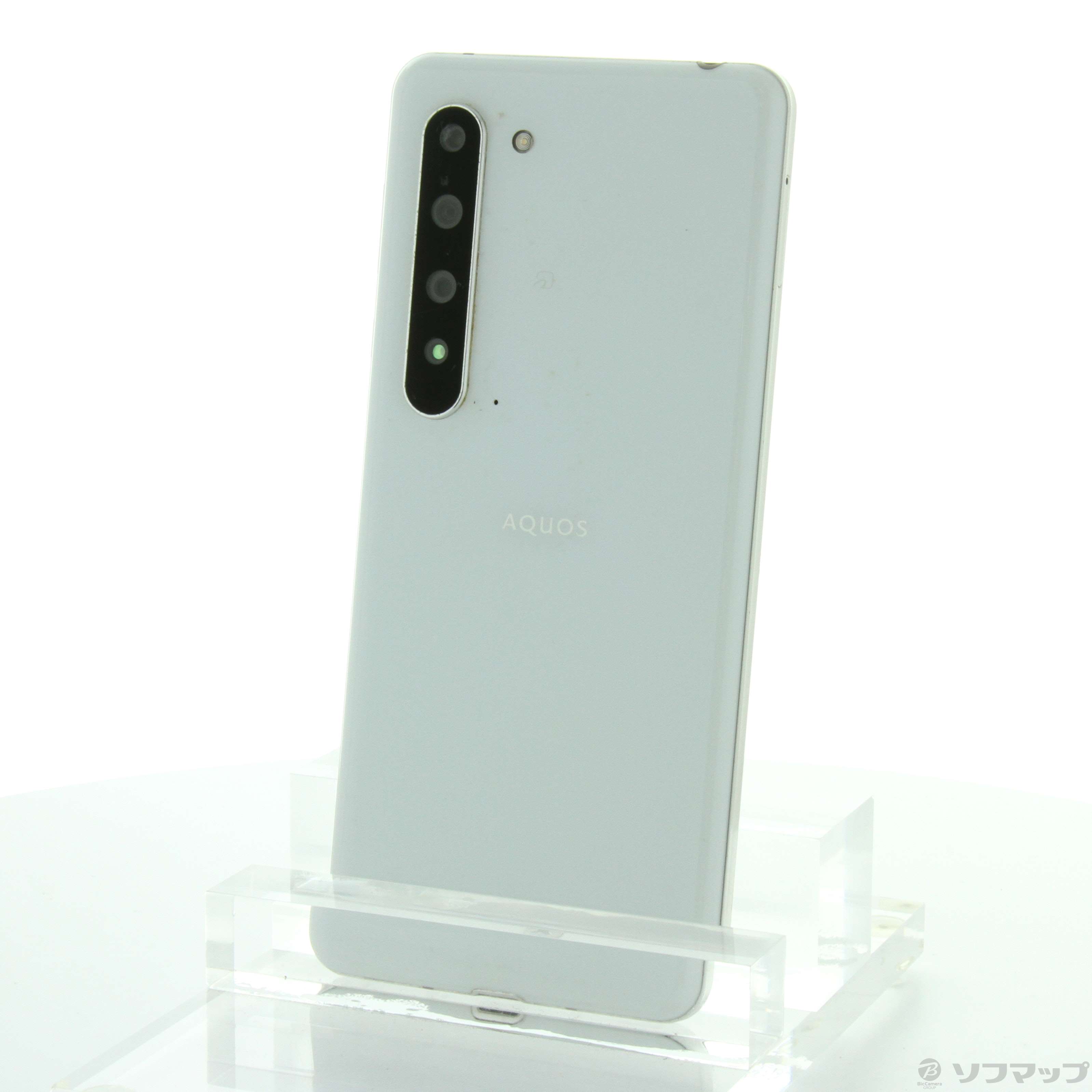 AQUOS R5G オーロラホワイト SoftBank 中古】AQUOS R5G 256GB オーロラホワイト 908SH SoftBankロック解除SIM