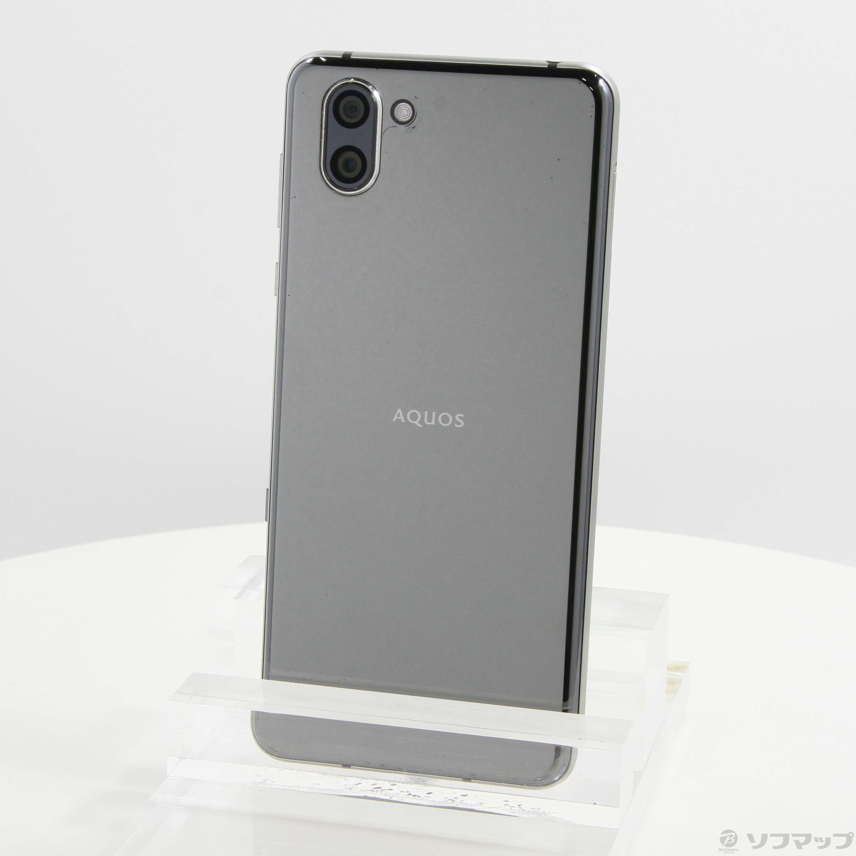 スマートフォン/携帯電話値下げ 新品未使用 AQUOS R3 808SH 128G Black ...