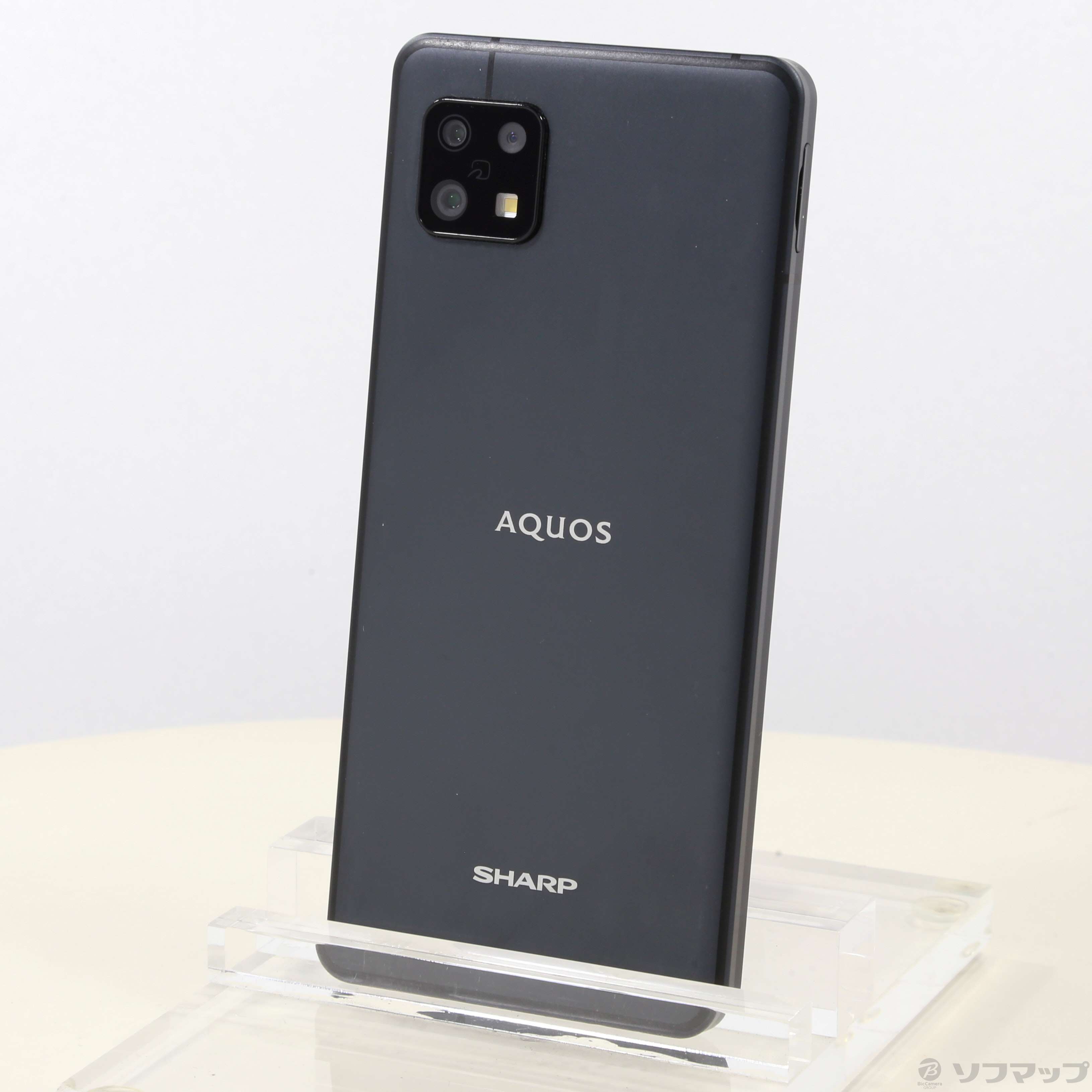 中古】AQUOS sense6 128GB ブラック SH-M19 SIMフリー [2133044698150