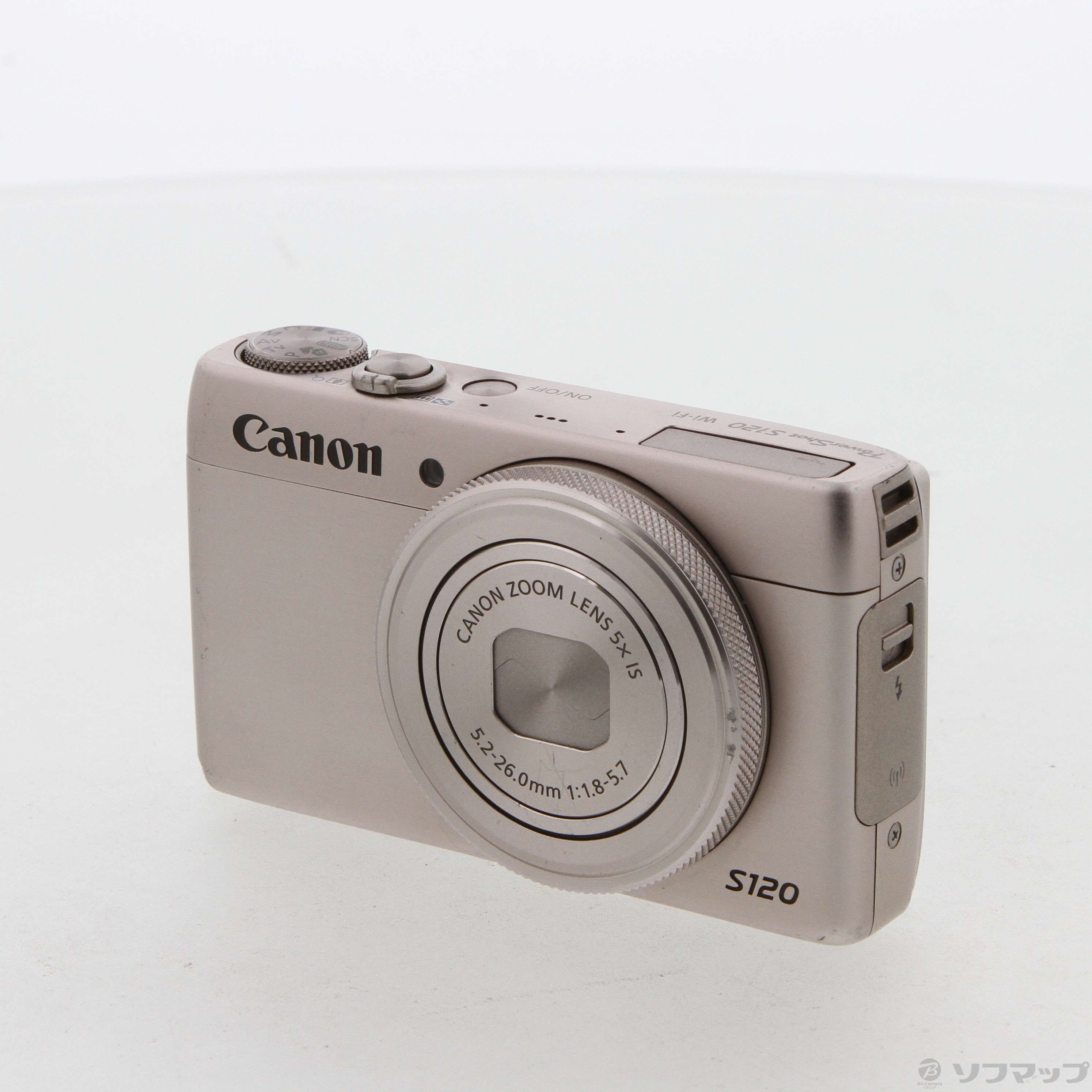 動作良好✨ Canon PowerShot S120 シルバー PC2003 中古】PowerShot S120 シルバー [2133046223251] - リコレ
