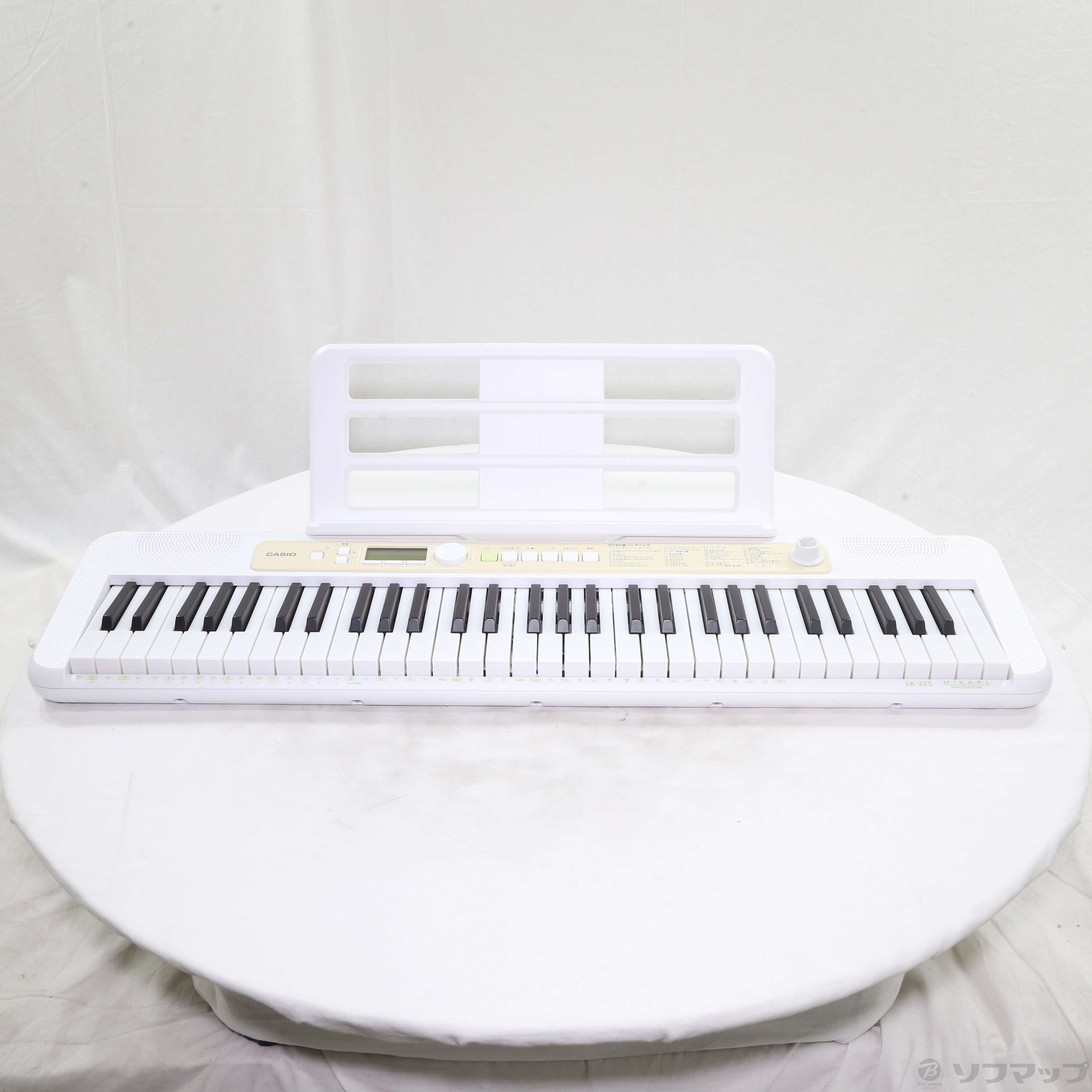 【中古】Casiotone 光ナビゲーションキーボード LK-325 