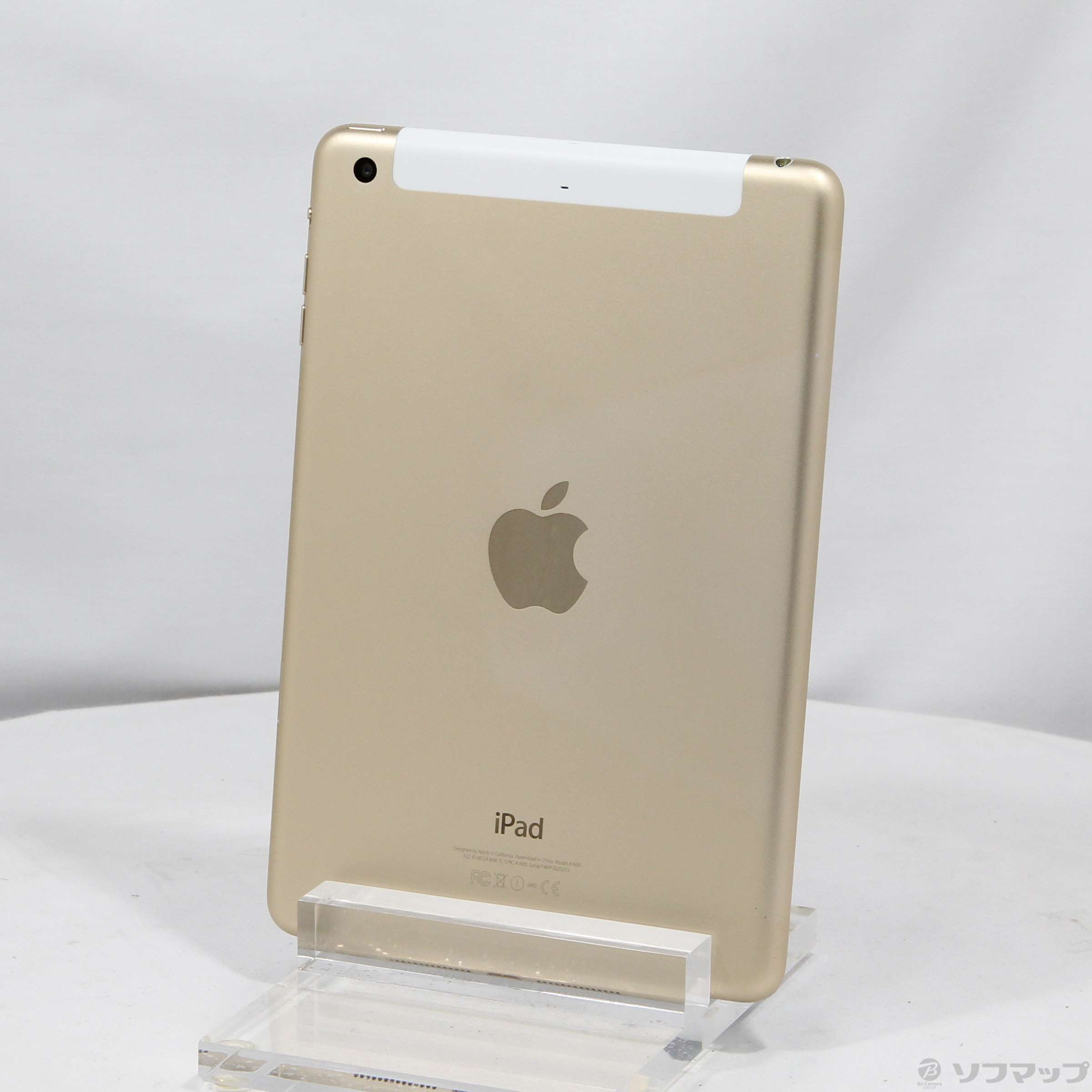 中古】iPad mini 3 16GB ゴールド MGYR2J／A docomo [2133046946143 ...