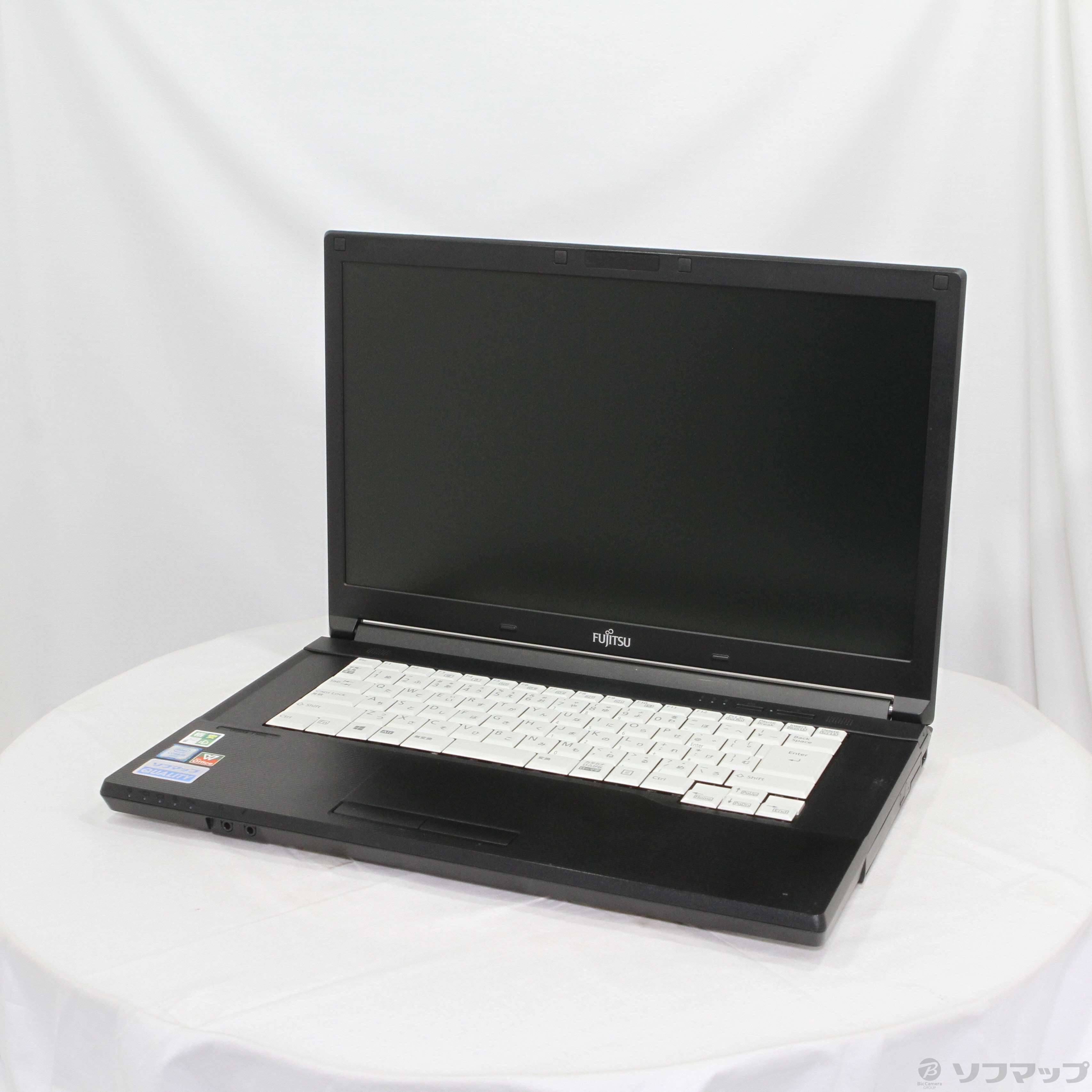 中古】格安安心パソコン LIFEBOOK A576／P FMVA16009 ［Core-i5-6200U  (2.3GHz)／8GB／HDD500GB／15.6インチワイド］ [2133047026608] - リコレ！|ビックカメラグループ ソフマップの中古 通販サイト