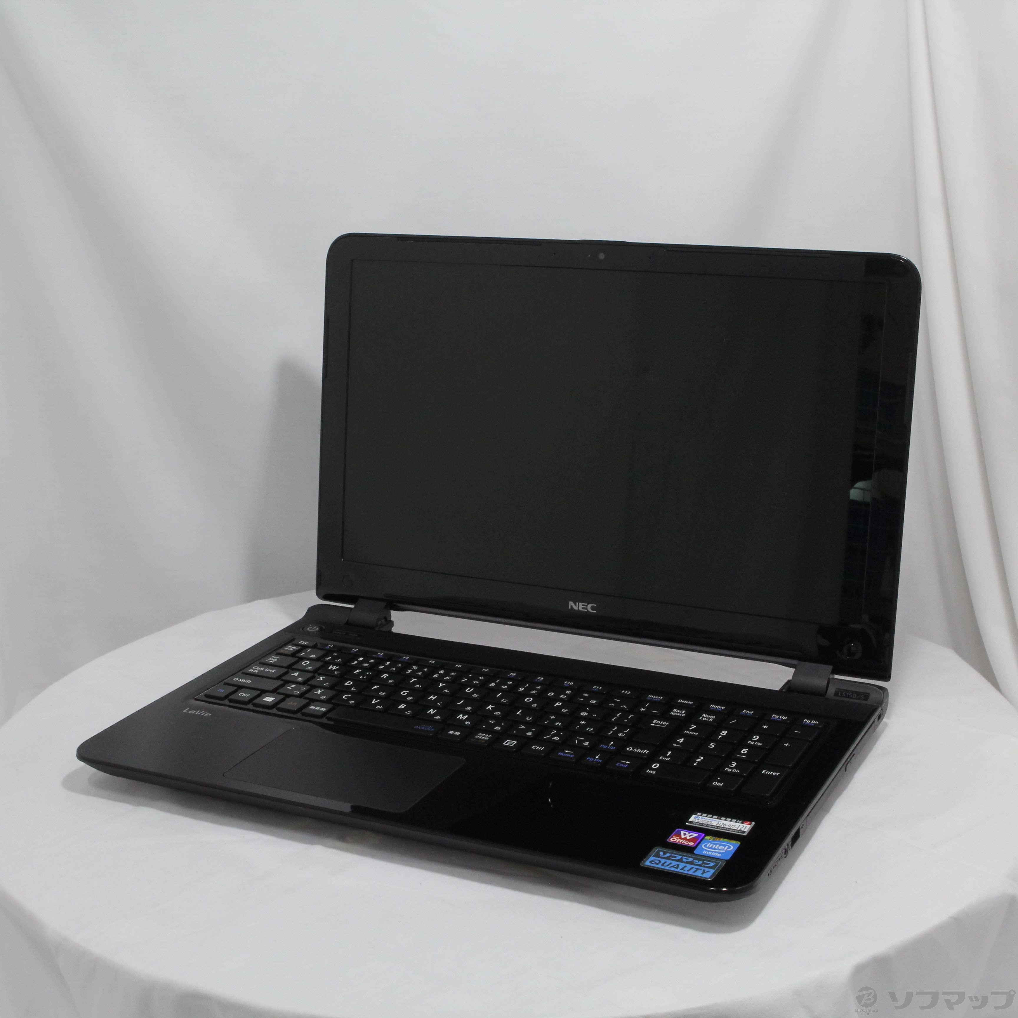 LaVie S PC-LS150SSB スターリーブラック ［Celeron 2957U  (1.4GHz)／4GB／HDD750GB／15.6インチワイド］