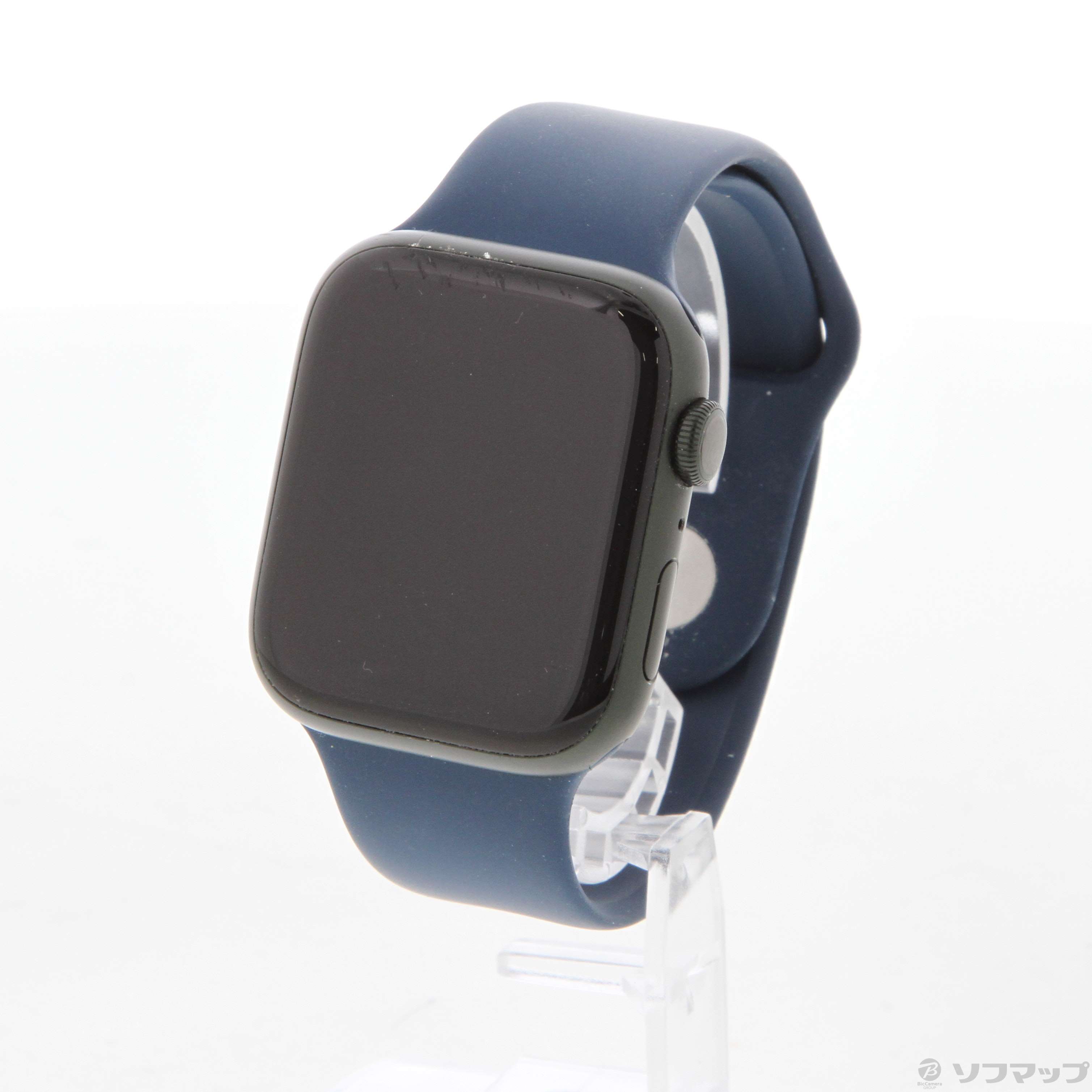 【中古】Apple Watch Series 7 GPS 45mm グリーンアルミニウム 