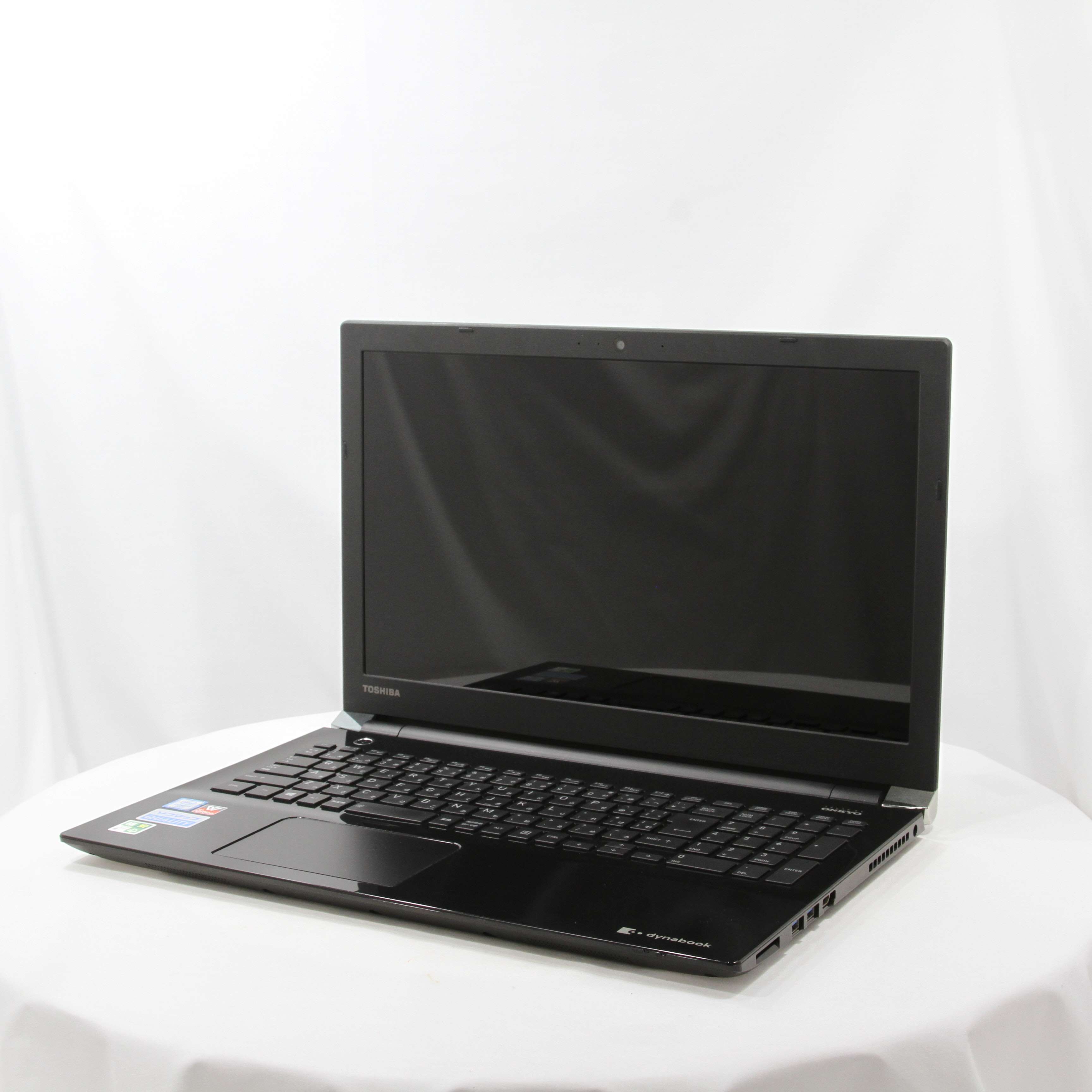 中古】格安安心パソコン dynabook T55／AB PT55ABP-BJA2 プレシャスブラック 〔Windows 10〕 ［Core i3  6100U (2.3GHz)／4GB／HDD1TB／15.6インチワイド］ [2133047637934] - リコレ！|ビックカメラグループ  ソフマップの中古通販サイト