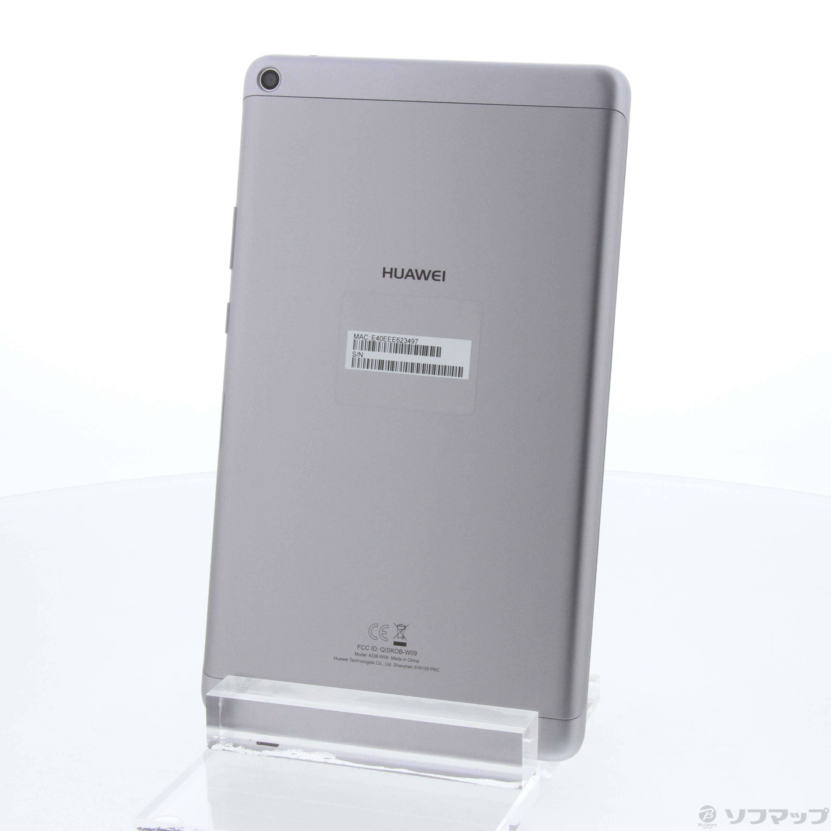 中古】MediaPad T3 8 16GB スペースグレイ KOB-W09 Wi-Fi ...