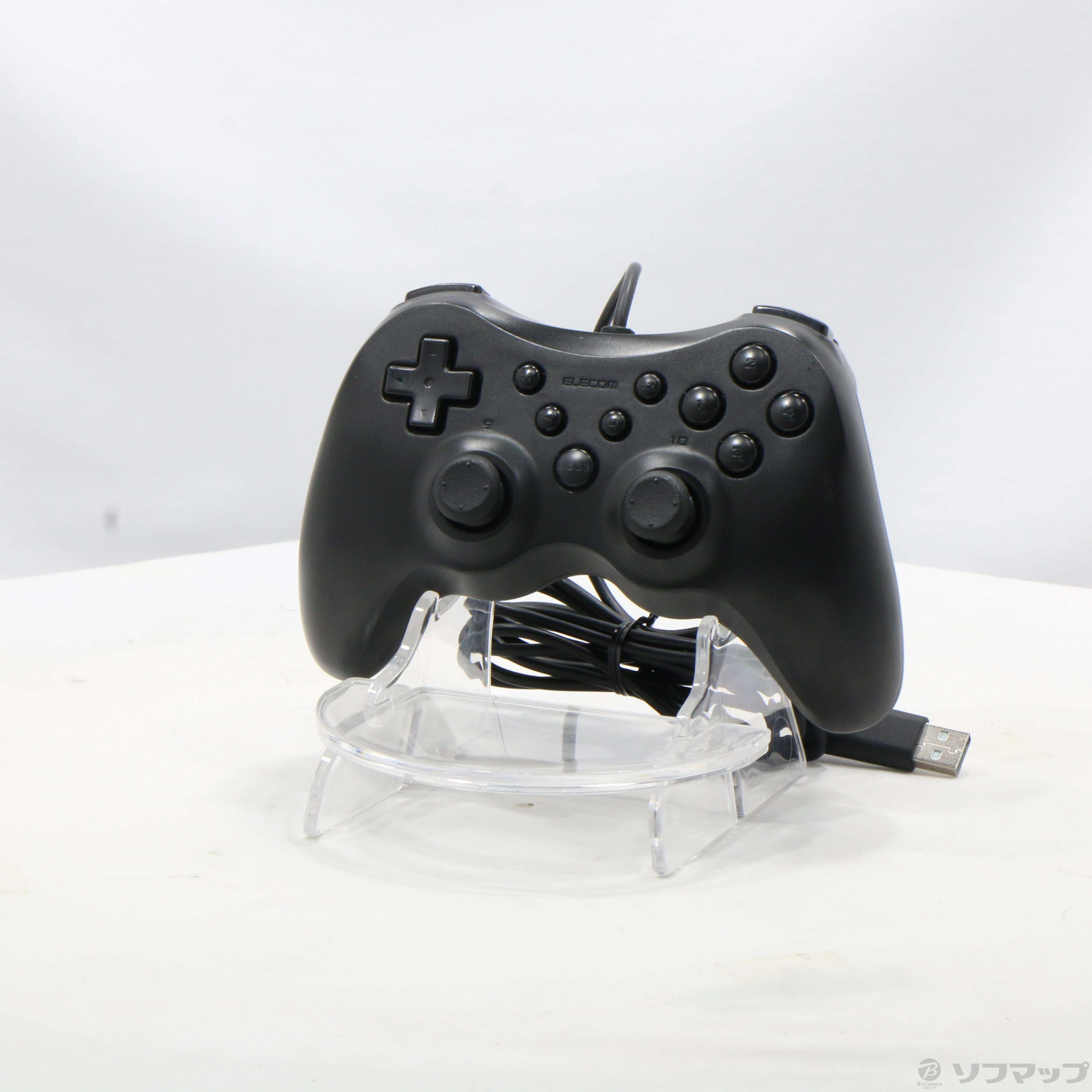 中古】ELECOM USBゲームパッド JC-U3712FBK [2133047890889] - リコレ