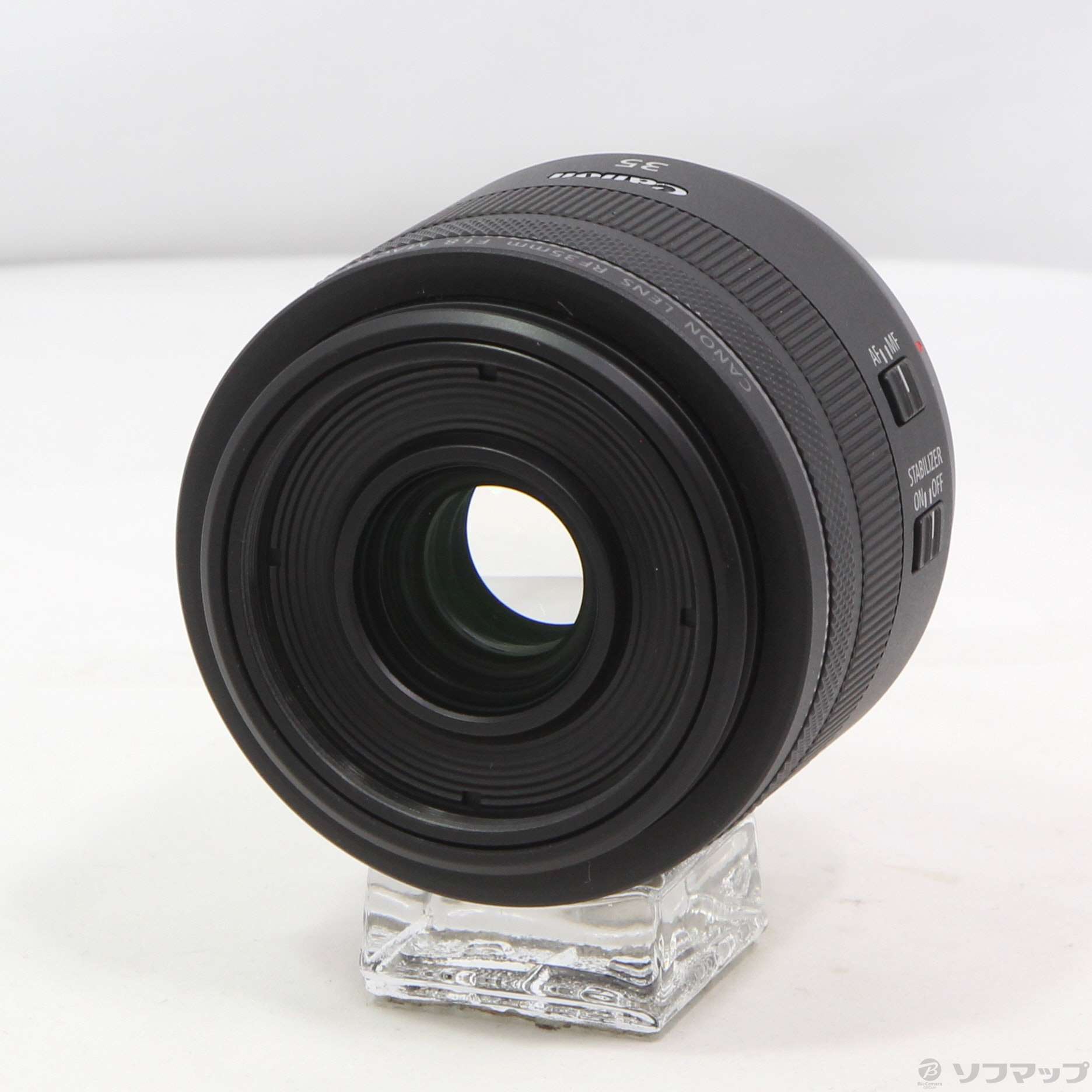 ライカ風メタルフード付！【Canon RF35mm F1.8 MACRO IS STM】 - カメラ