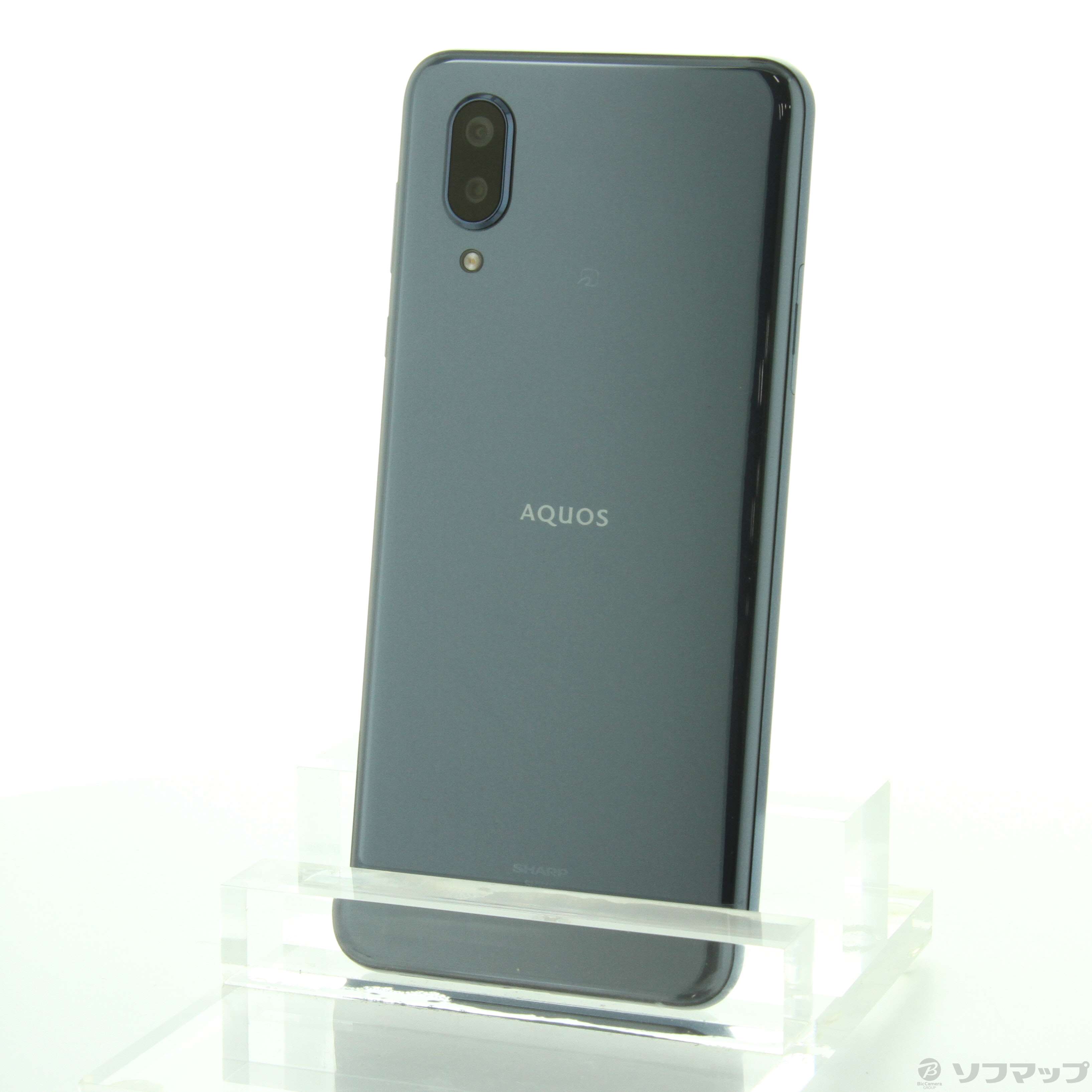 中古】AQUOS sense3 plus サウンド 64GB クラッシィブルー SHV46 au