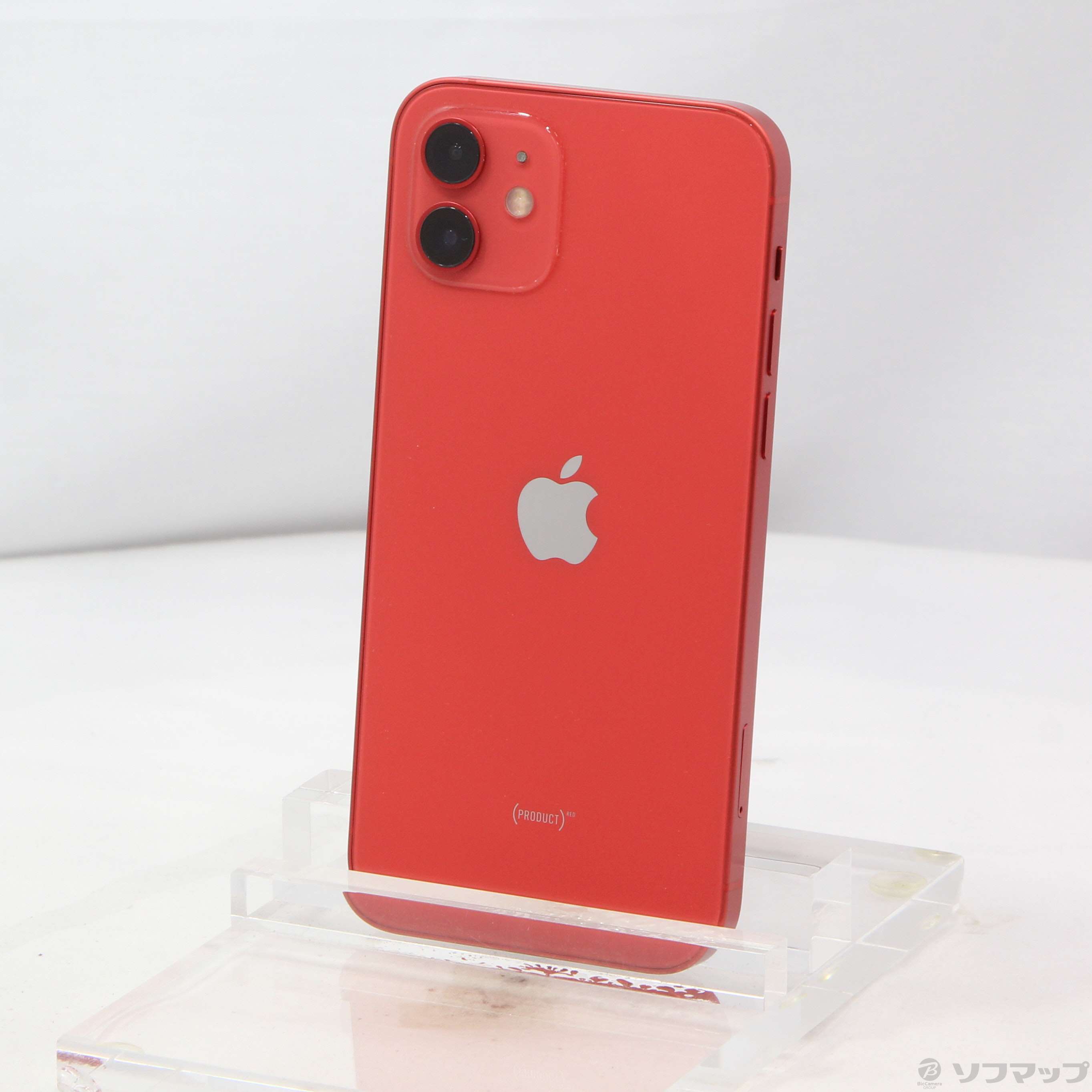 中古】iPhone12 128GB プロダクトレッド MGHW3J／A SIMフリー