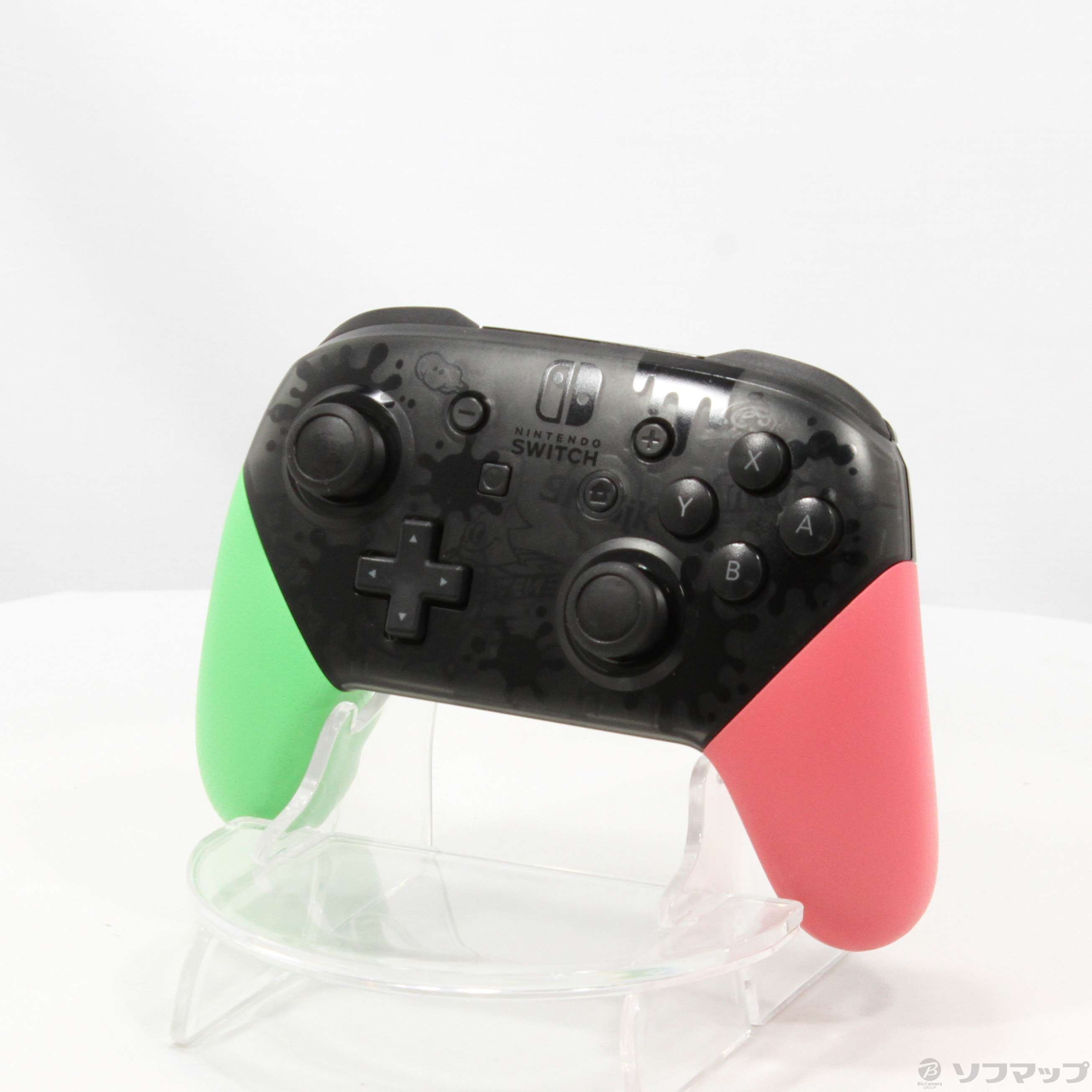 【中古】Nintendo Switch Proコントローラー スプラトゥーン2 