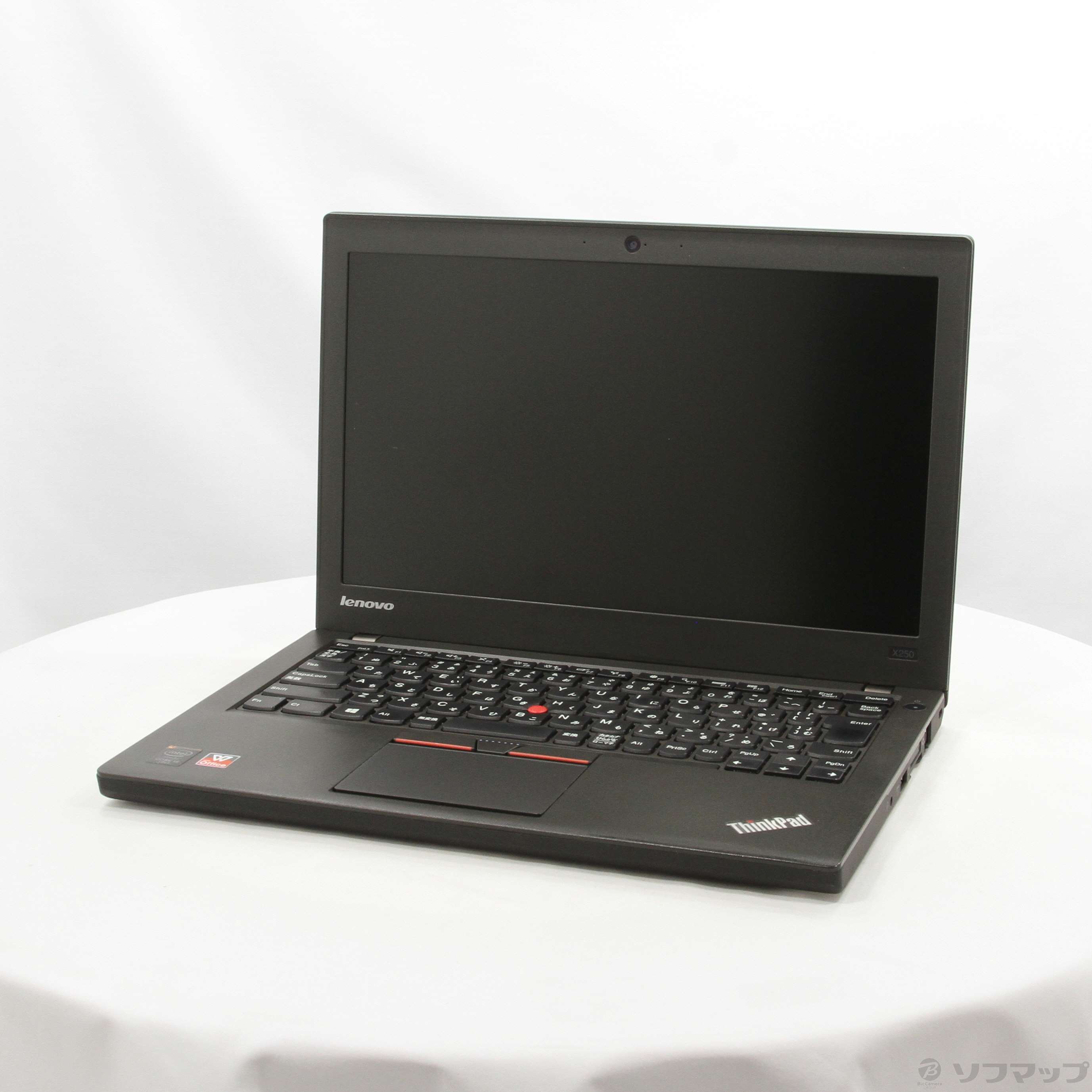 中古】格安安心パソコン ThinkPad X250 20CLA050JP ［Core-i5-5300U (2.3GHz)／8GB／SSD240GB／12.5インチワイド］  [2133048769764] - リコレ！|ビックカメラグループ ソフマップの中古通販サイト